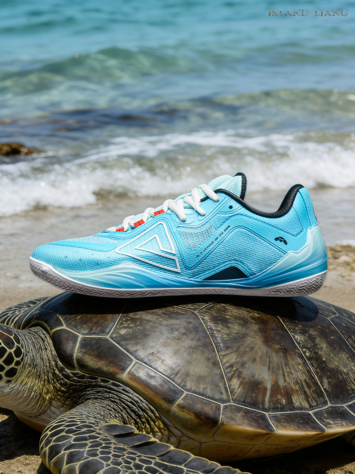 新鞋零时差 | 被海龟驮着🐢匹克无双“潮汐”清爽来袭🌊