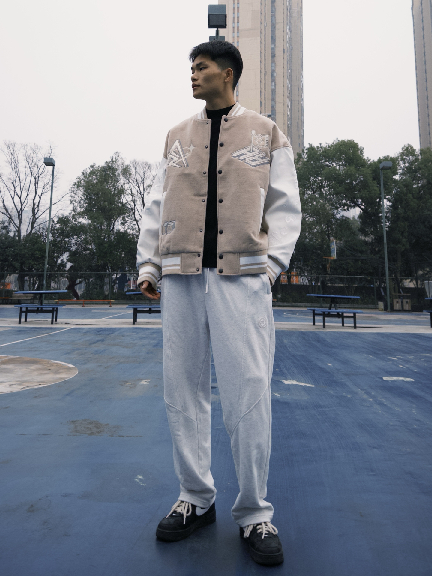 运动男孩日常ootd 美式夹克是真显瘦❗️