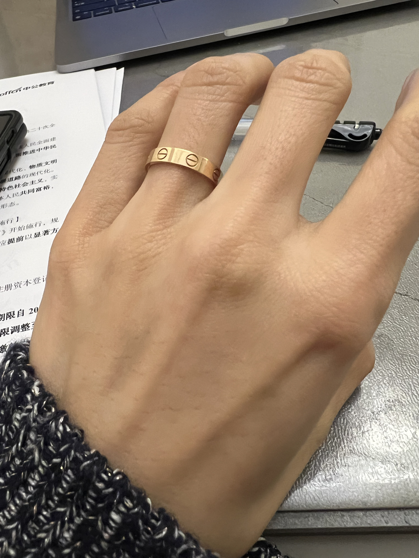 带娃也能戴的精致戒指💍 爱住啦