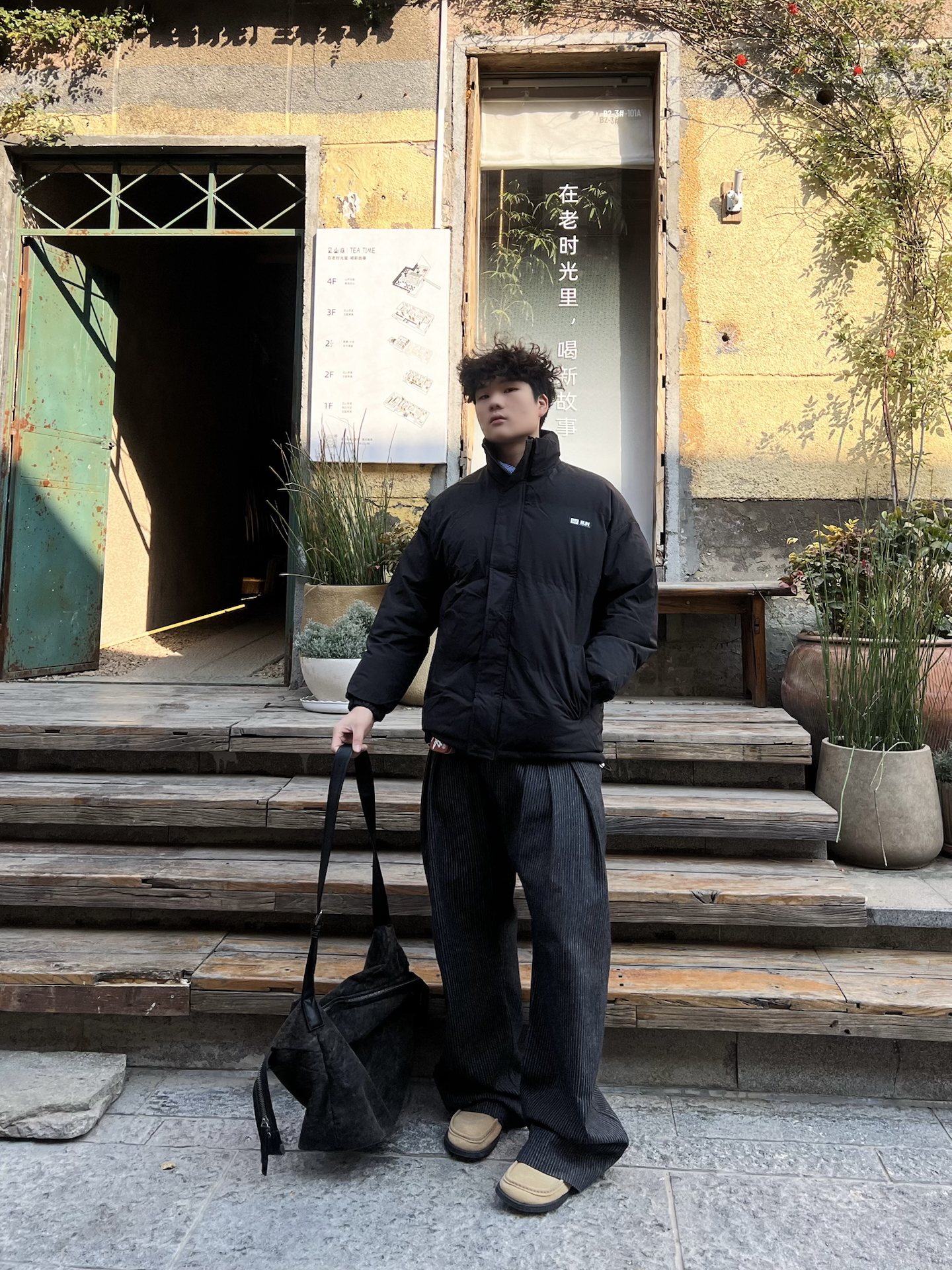 180男生穿361°棉服L码咋样？
