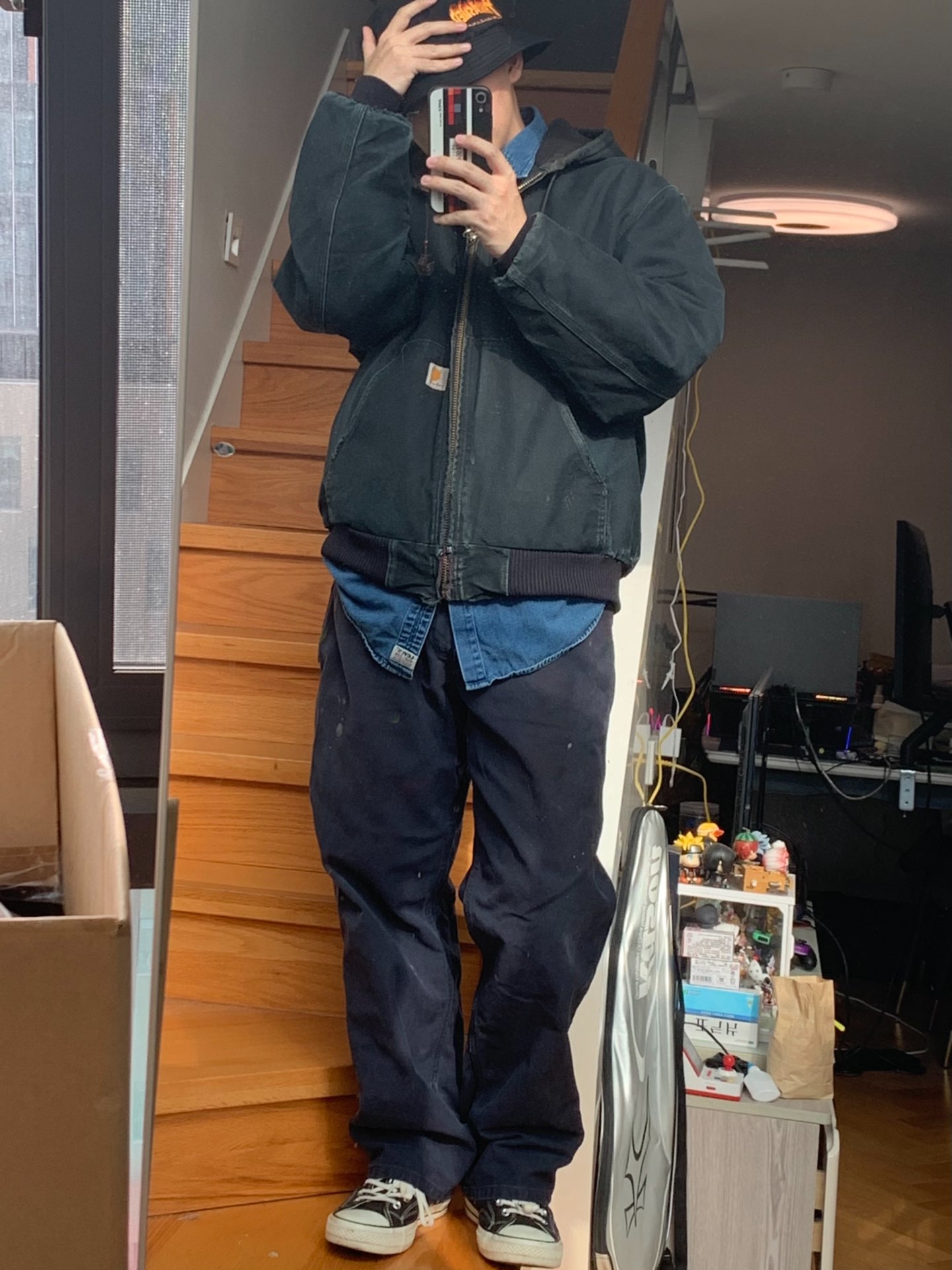 IU同款工装风，冬日穿搭有救啦😎