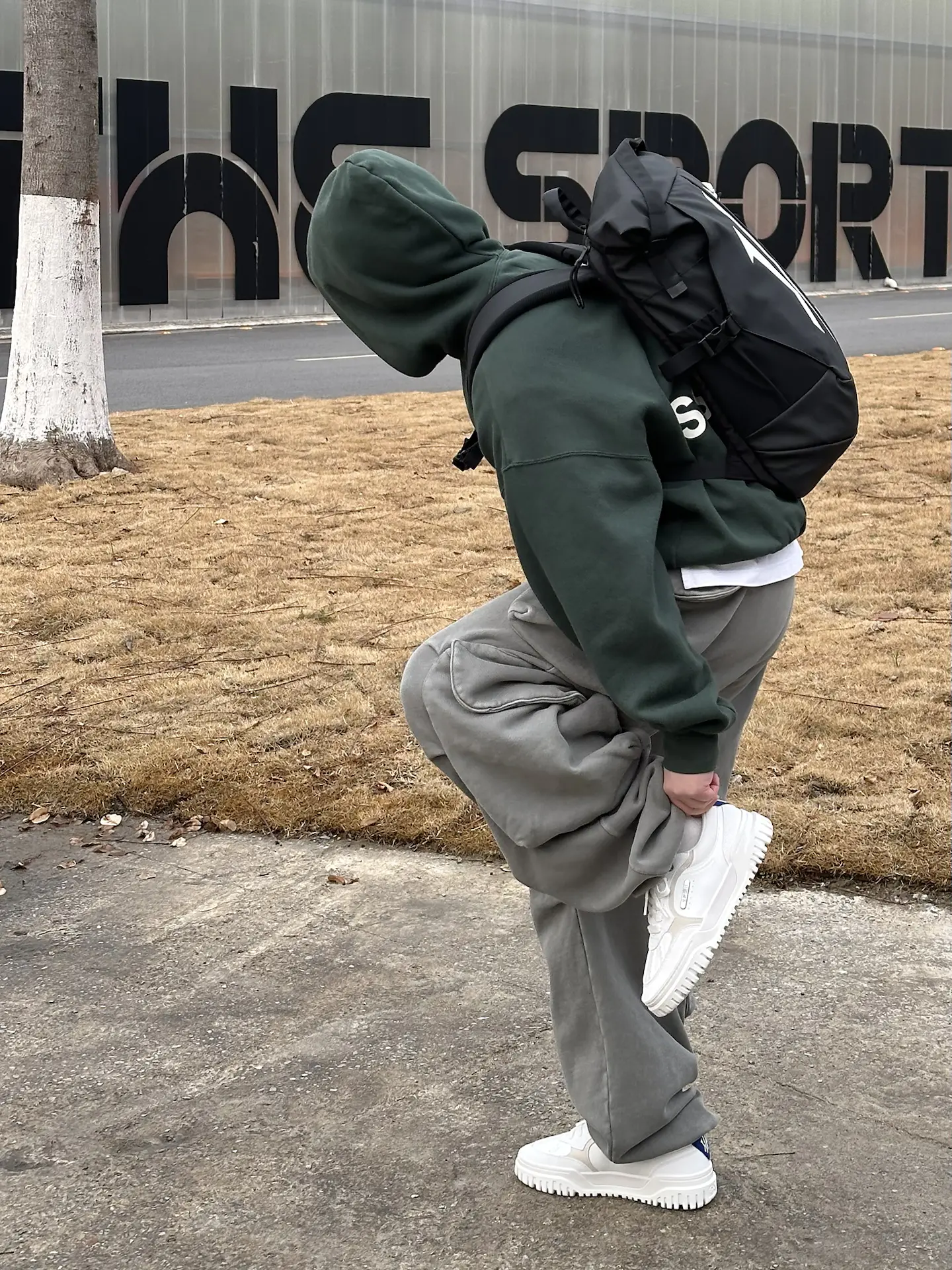 这双欧文厚底小白鞋也太帅了👟