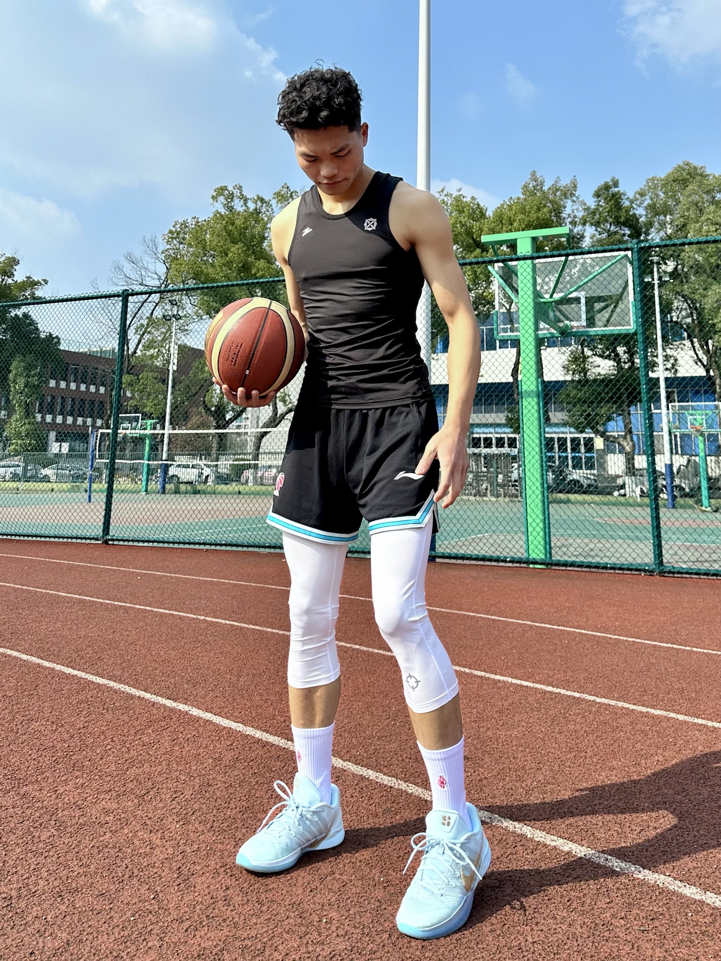 今日份校园户外训练OOTD🏀