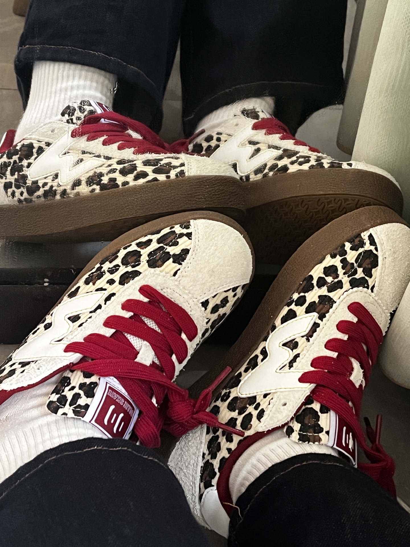 被追着问链接的豹纹板鞋👟