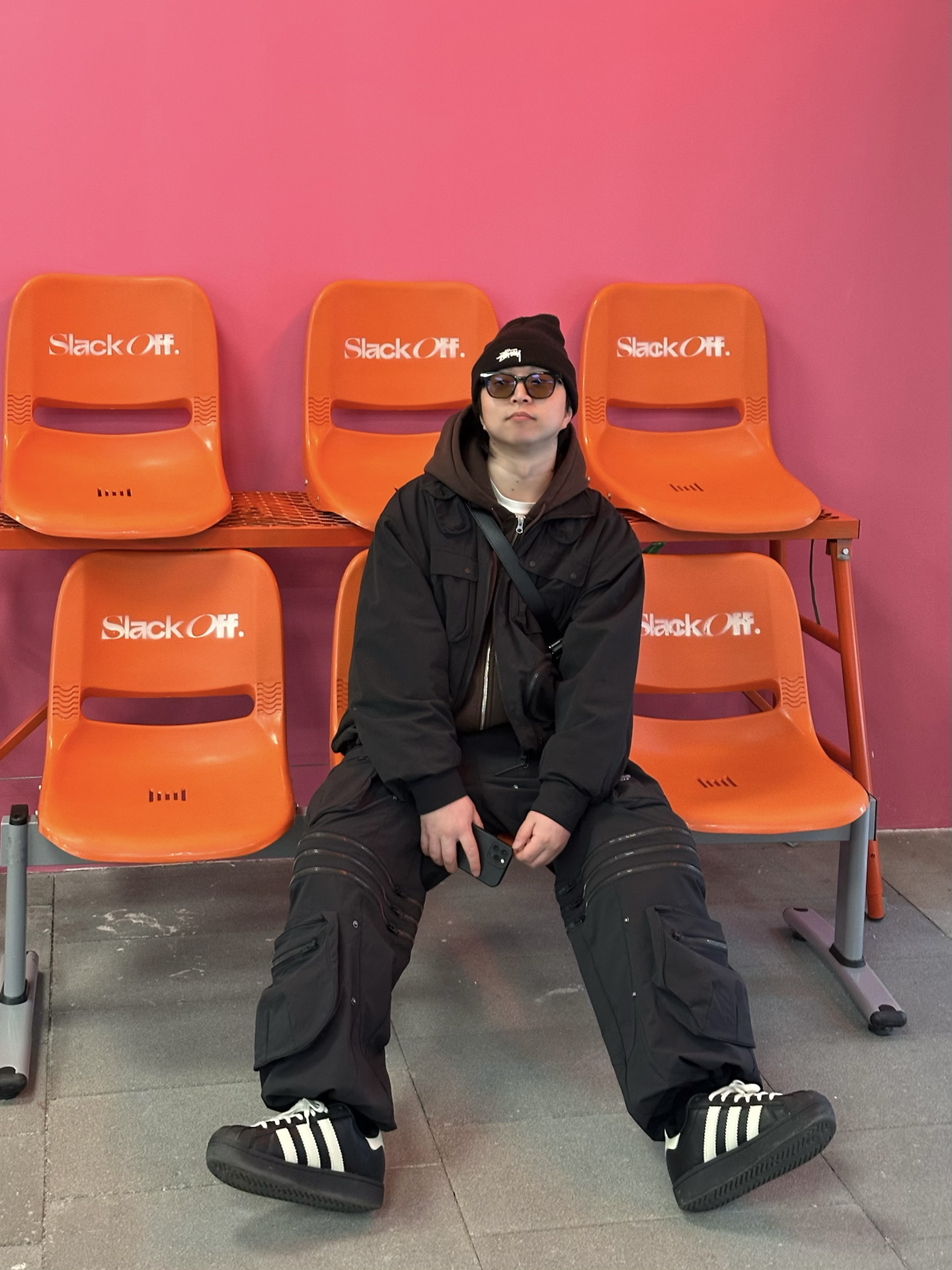 卫衣➕夹克叠穿outfit简直是早春王炸💥