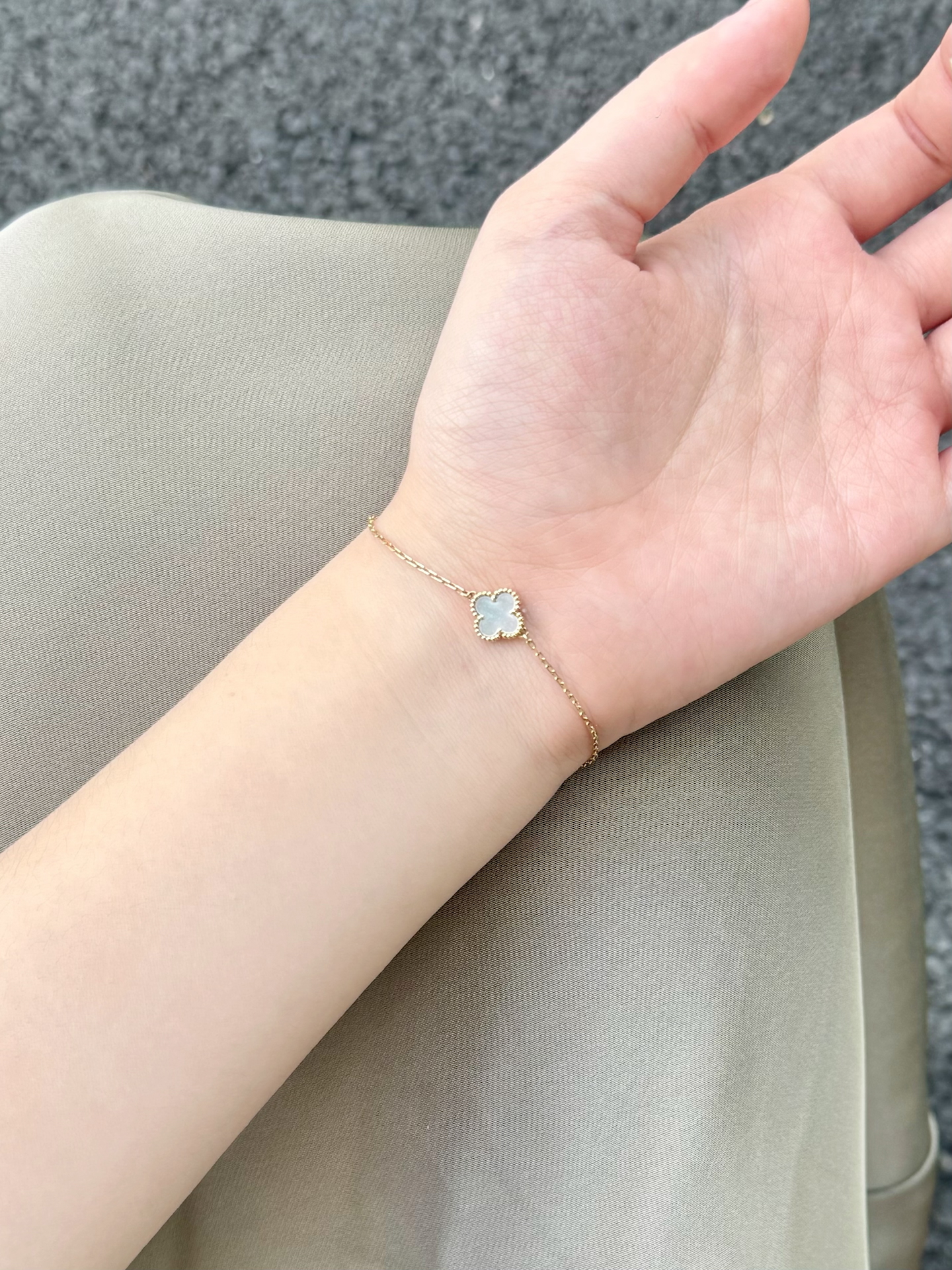 谁戴谁温柔！清冷感手链被我挖到啦💫