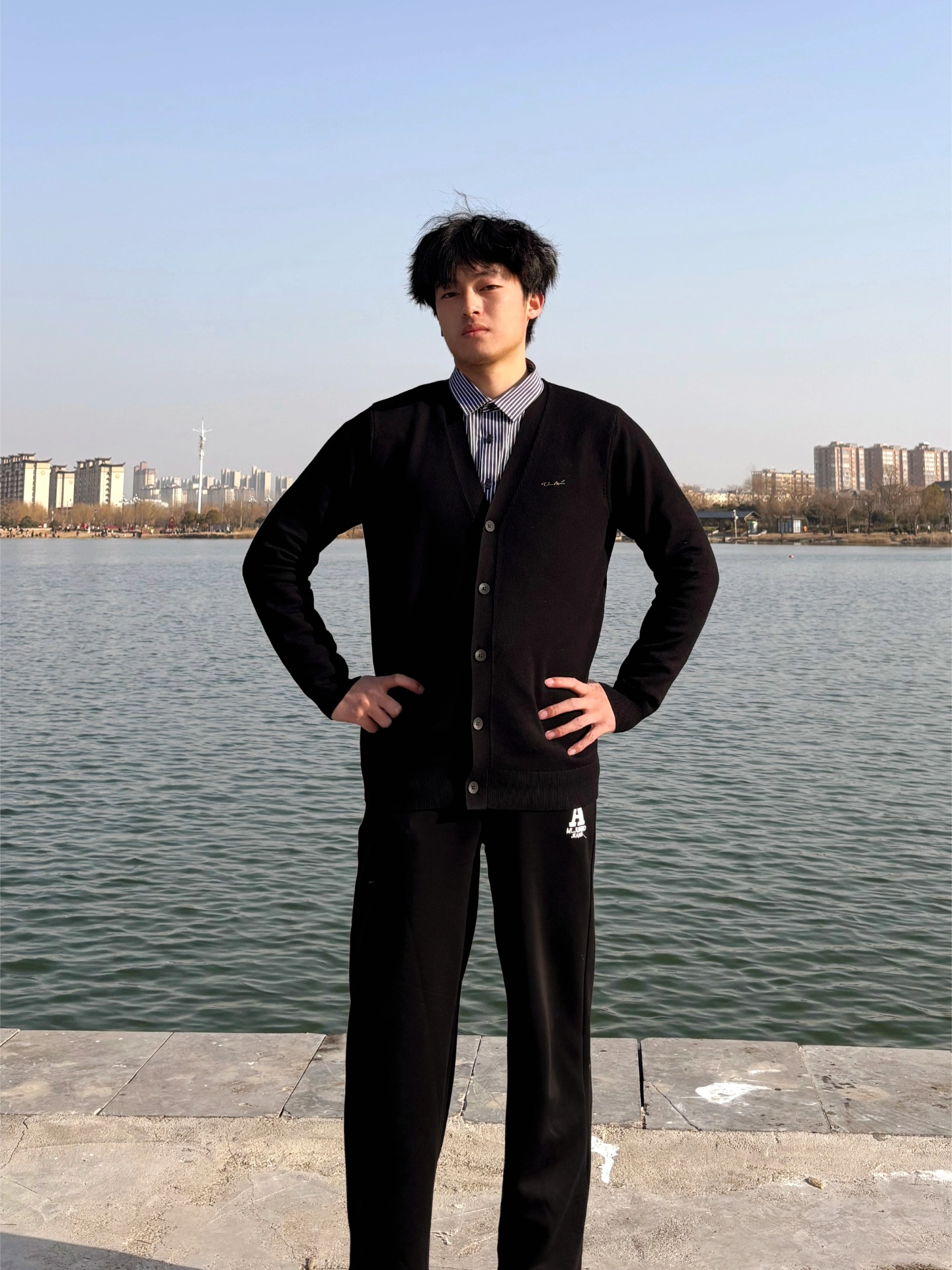 早春叠穿神了！这件假两件爱住🤩