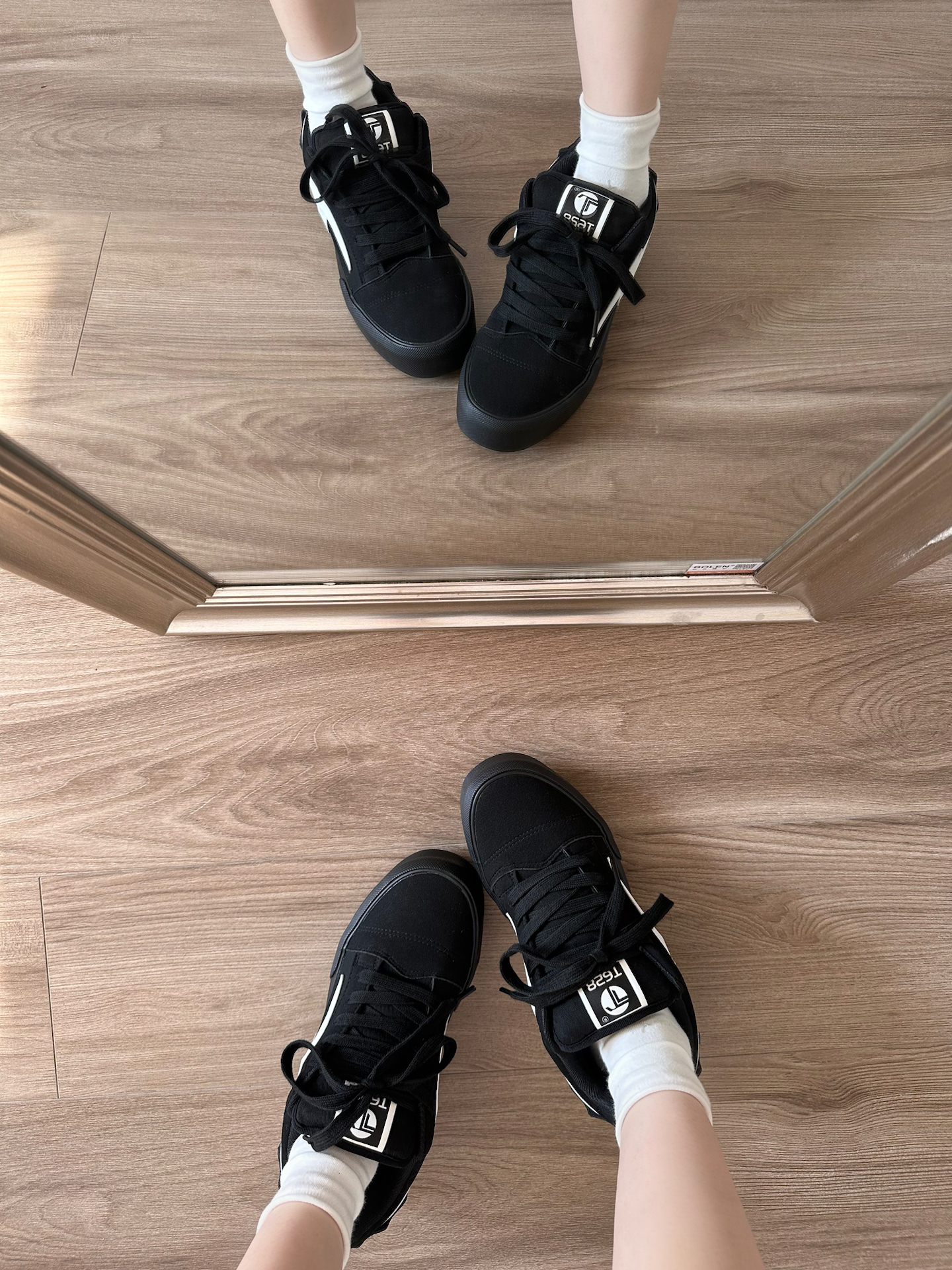 一双鞋穿出两种风格谁懂👟