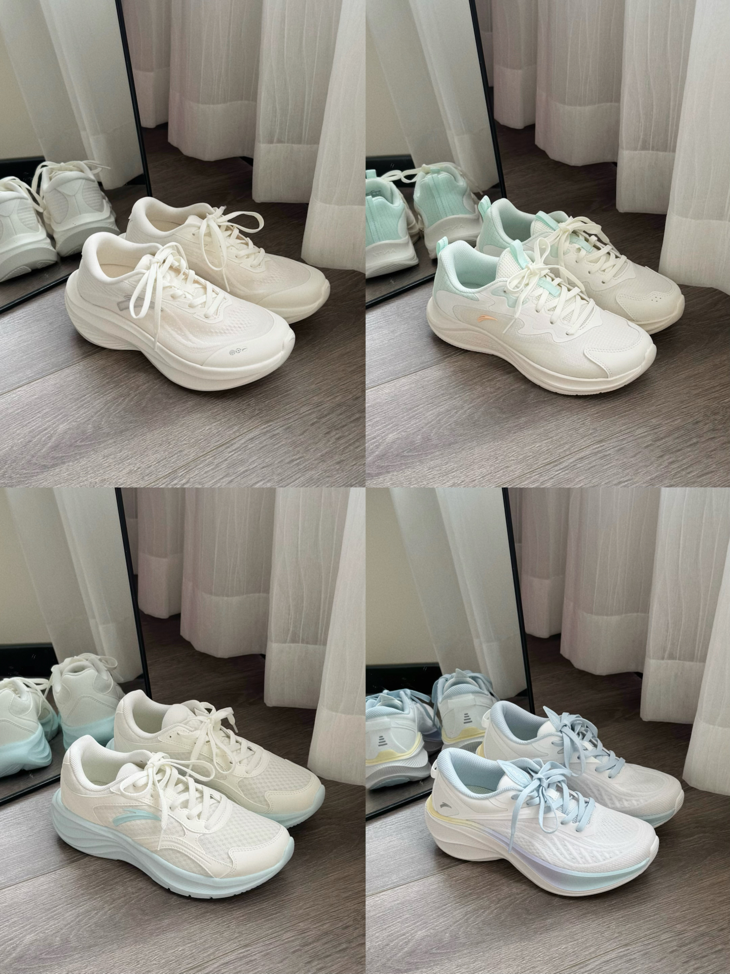 奶呼呼的开春跑鞋！选择起来纠结鼠啦😖 