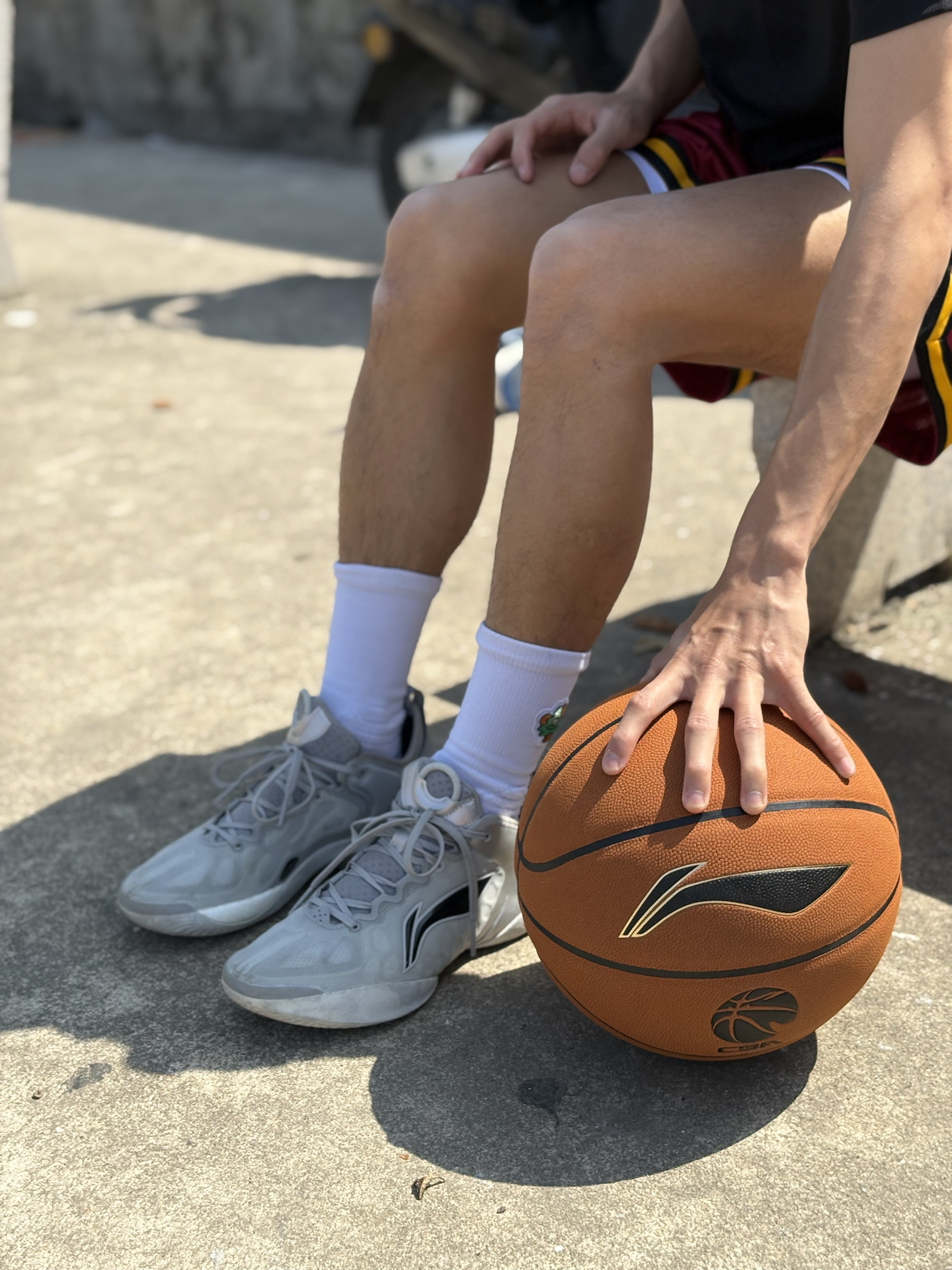 篮球博主实战测评｜李宁×CBA 985翻毛皮篮球