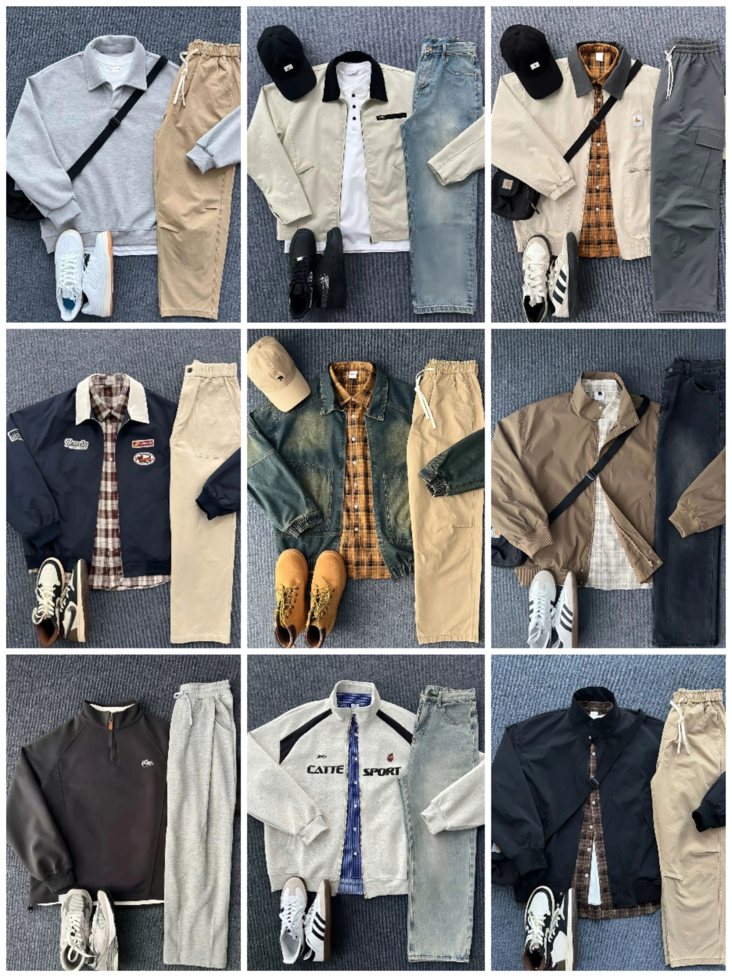 干净 简单不随意理想男友穿搭不撞衫