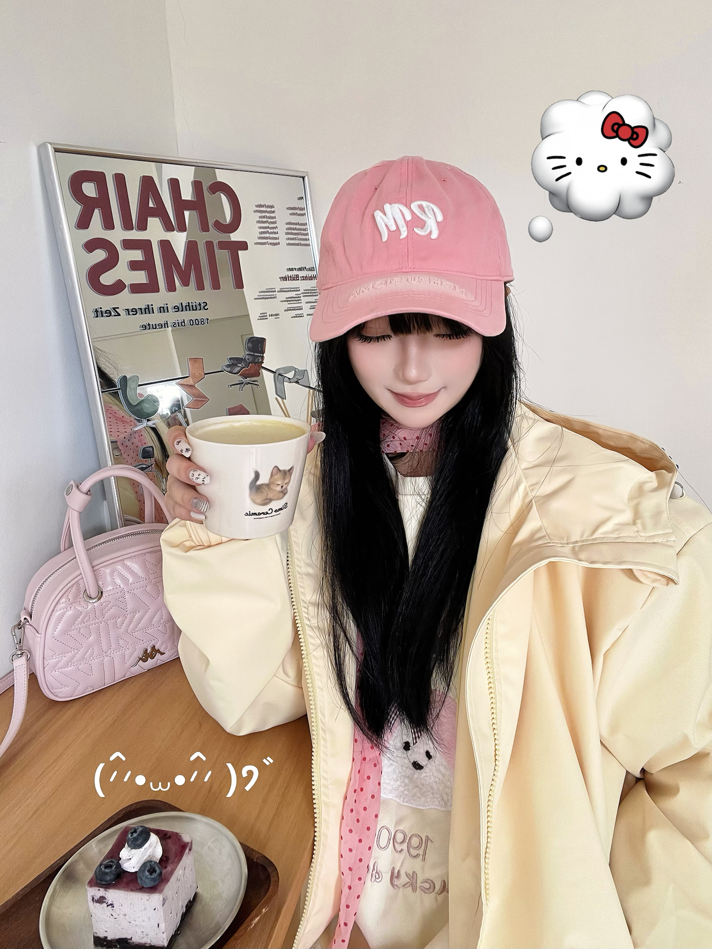☀️𝐡𝐞𝐥𝐥𝐨 ˒˒ 春日甜美感怎么少得了Kappa这个小粉包🎀！