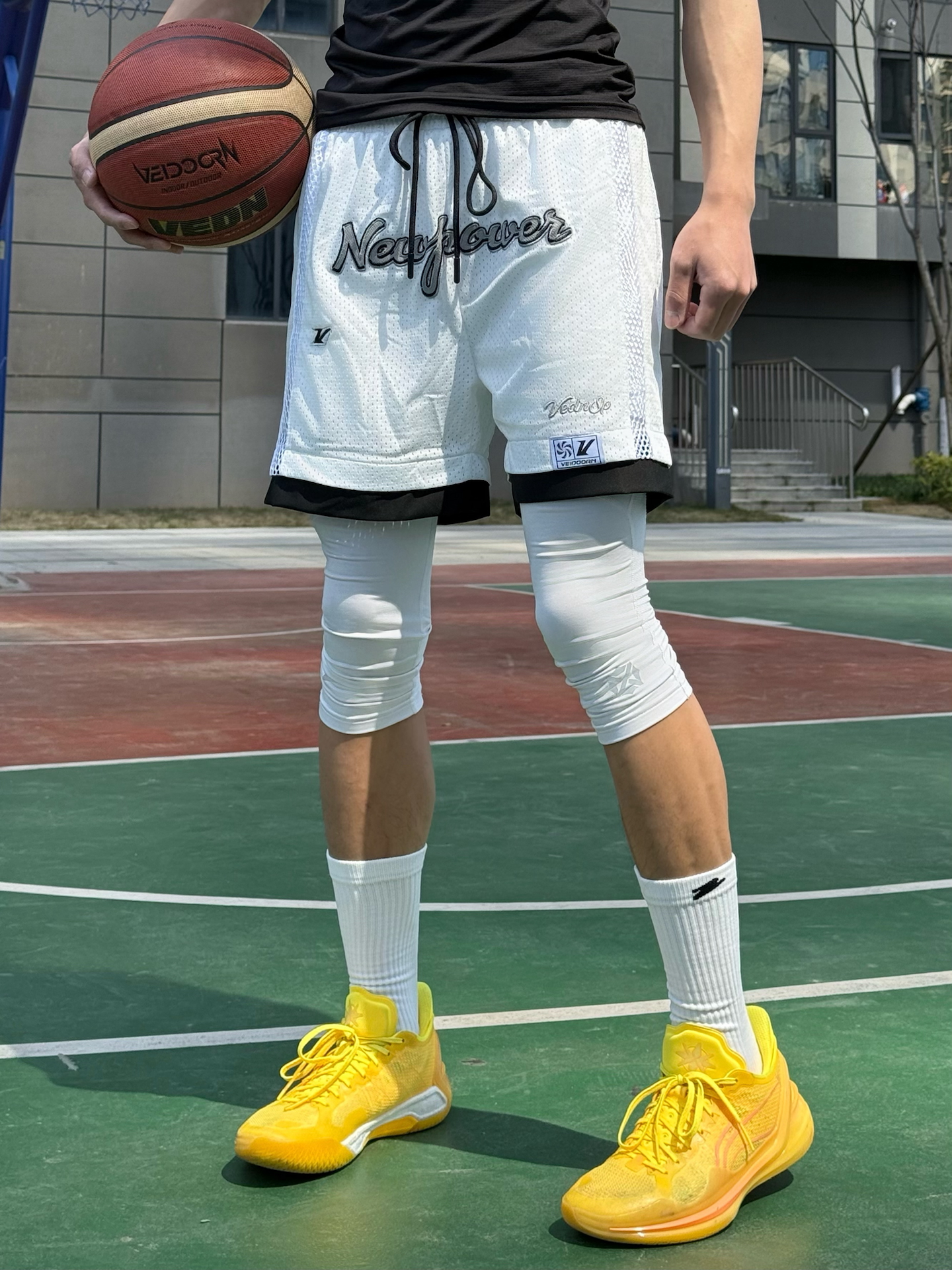 美式篮球短裤分享 “刺绣”设计真的帅‼️