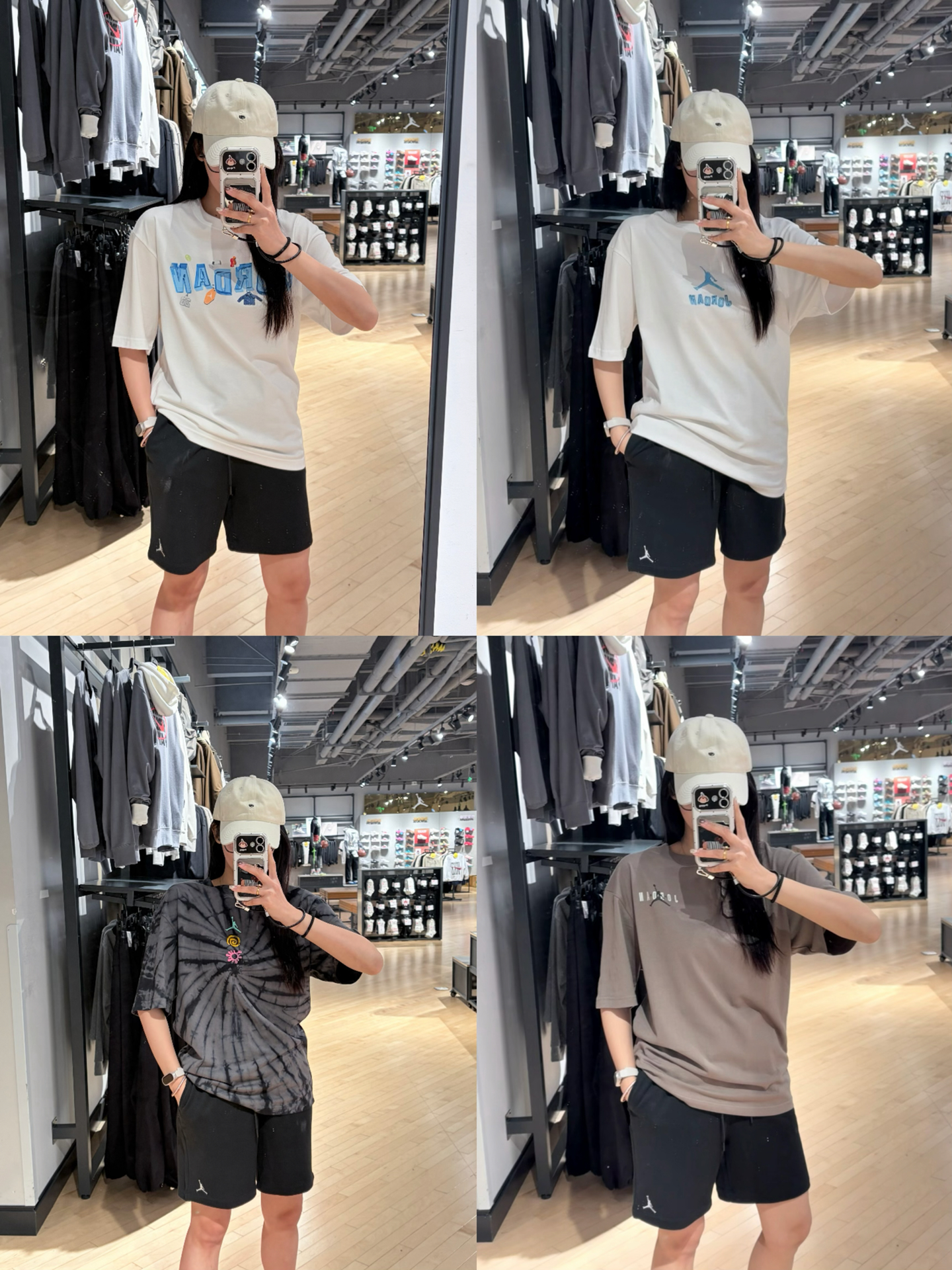 运动风短袖 挑花眼啦😆