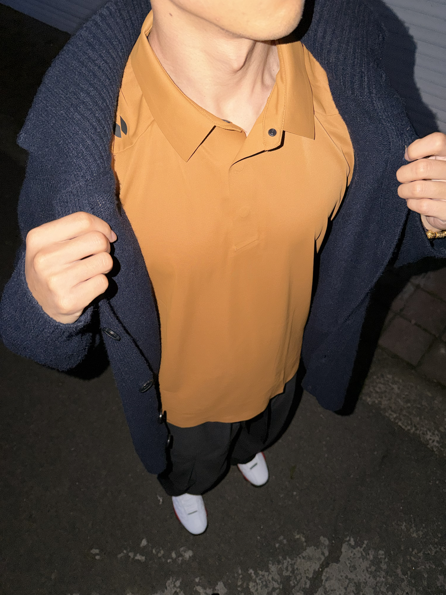 凉感休闲polo分享|aj老男孩的混搭分享