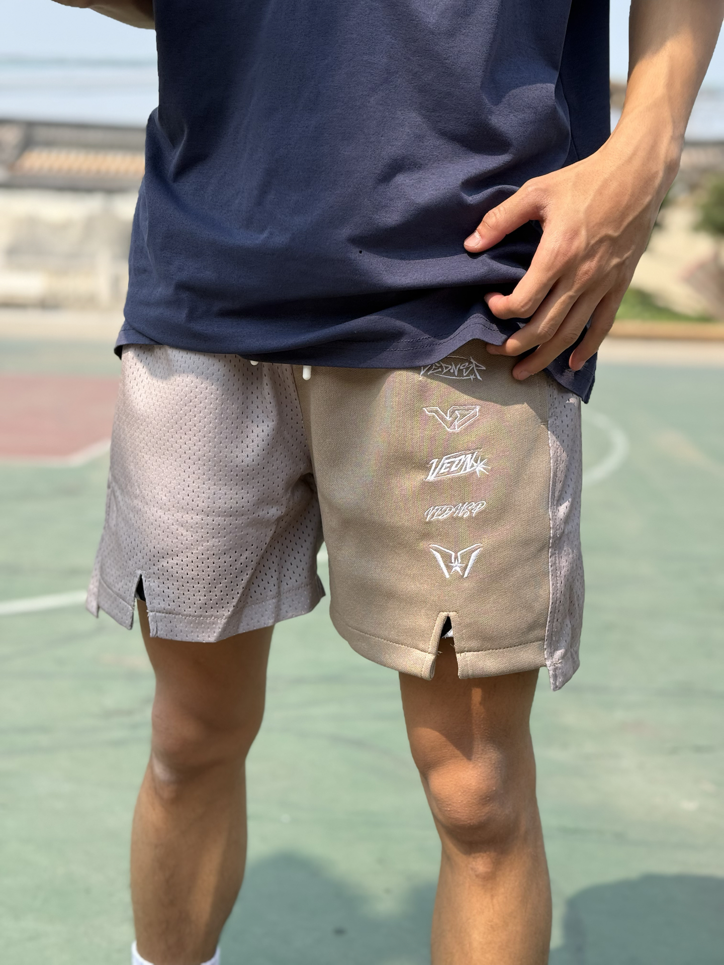 维动拼接短裤🩳超显腿长 秒变一米八❗