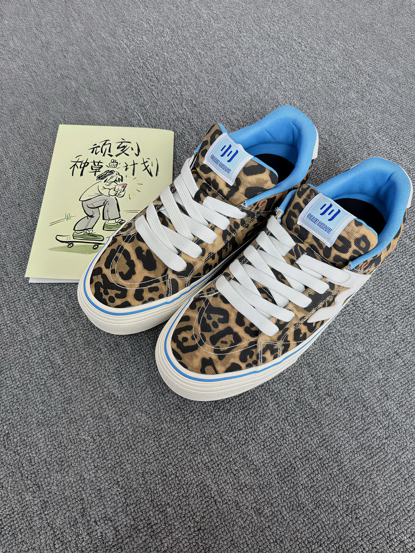 豹纹配色最严厉的父亲必须是“冰蓝豹纹”🧊