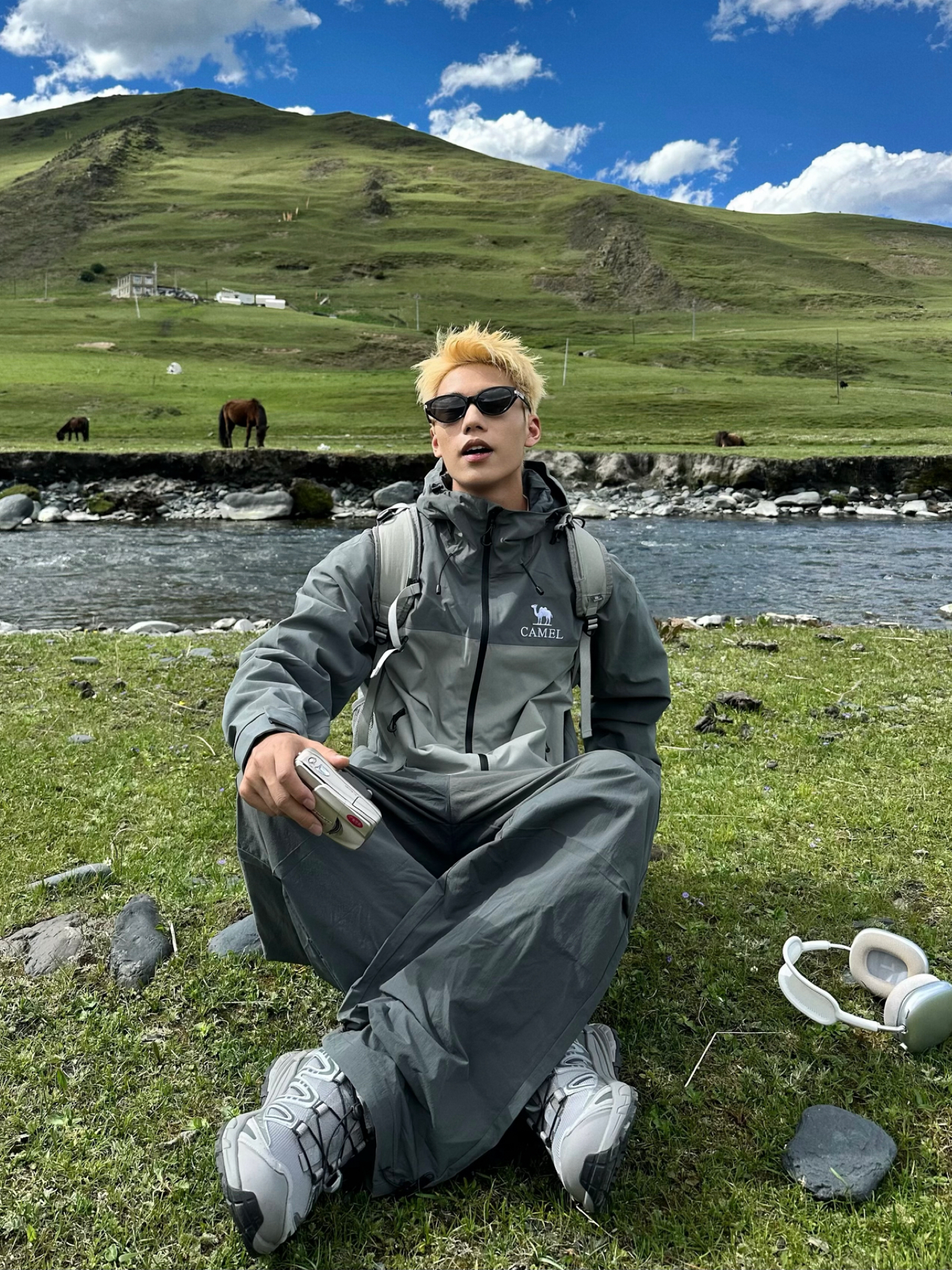 来川西🏔️看漫山遍野的牛羊🐎