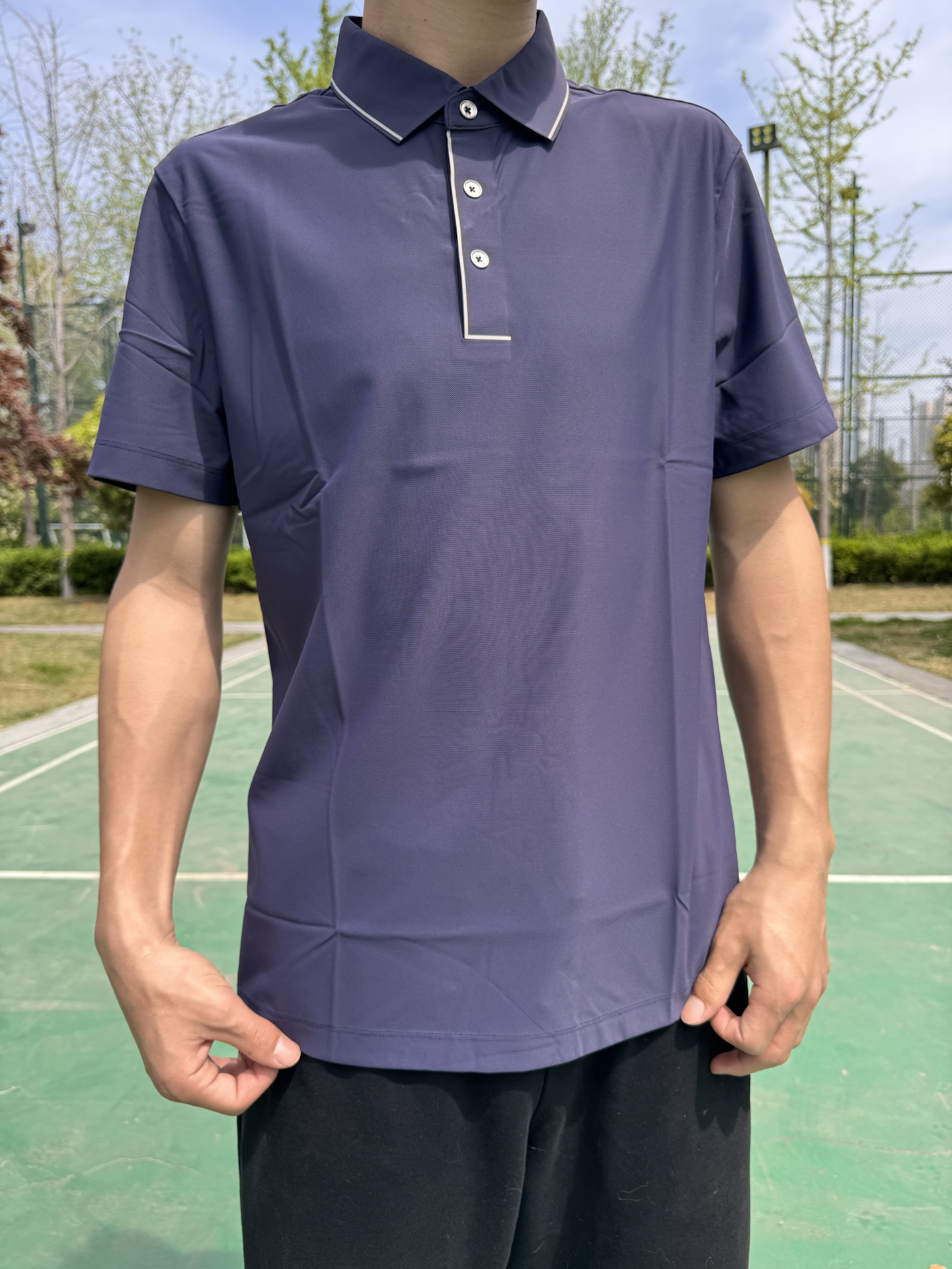 无痕速干Polo衫，通勤运动都能穿