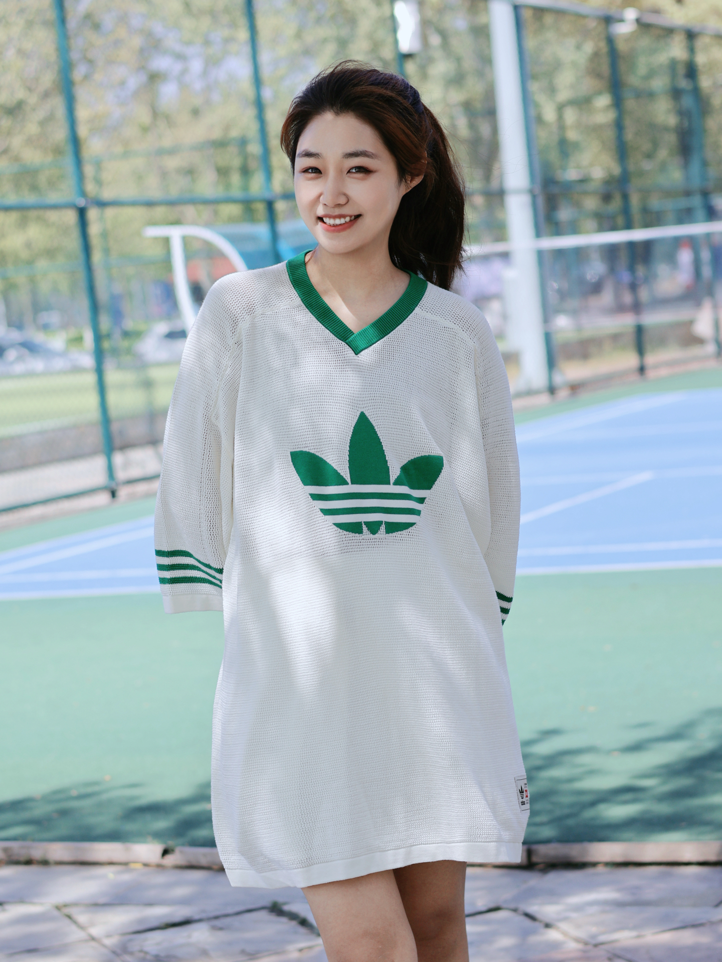 球场出片神器！宽松风运动裙太香