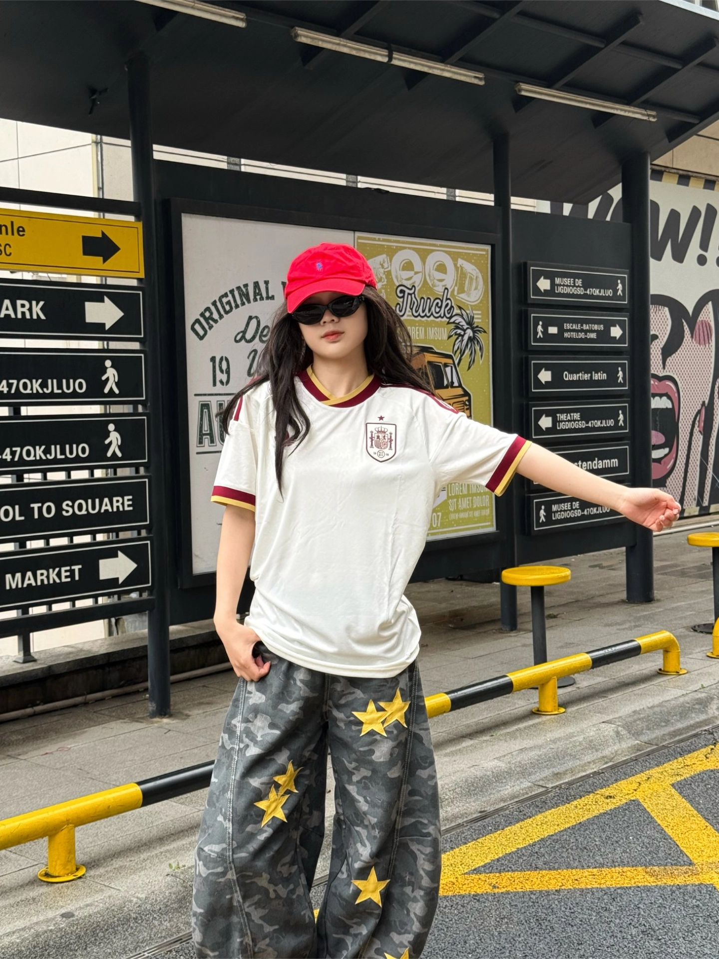 复古球衣穿搭|解锁街头潮酷感🎯