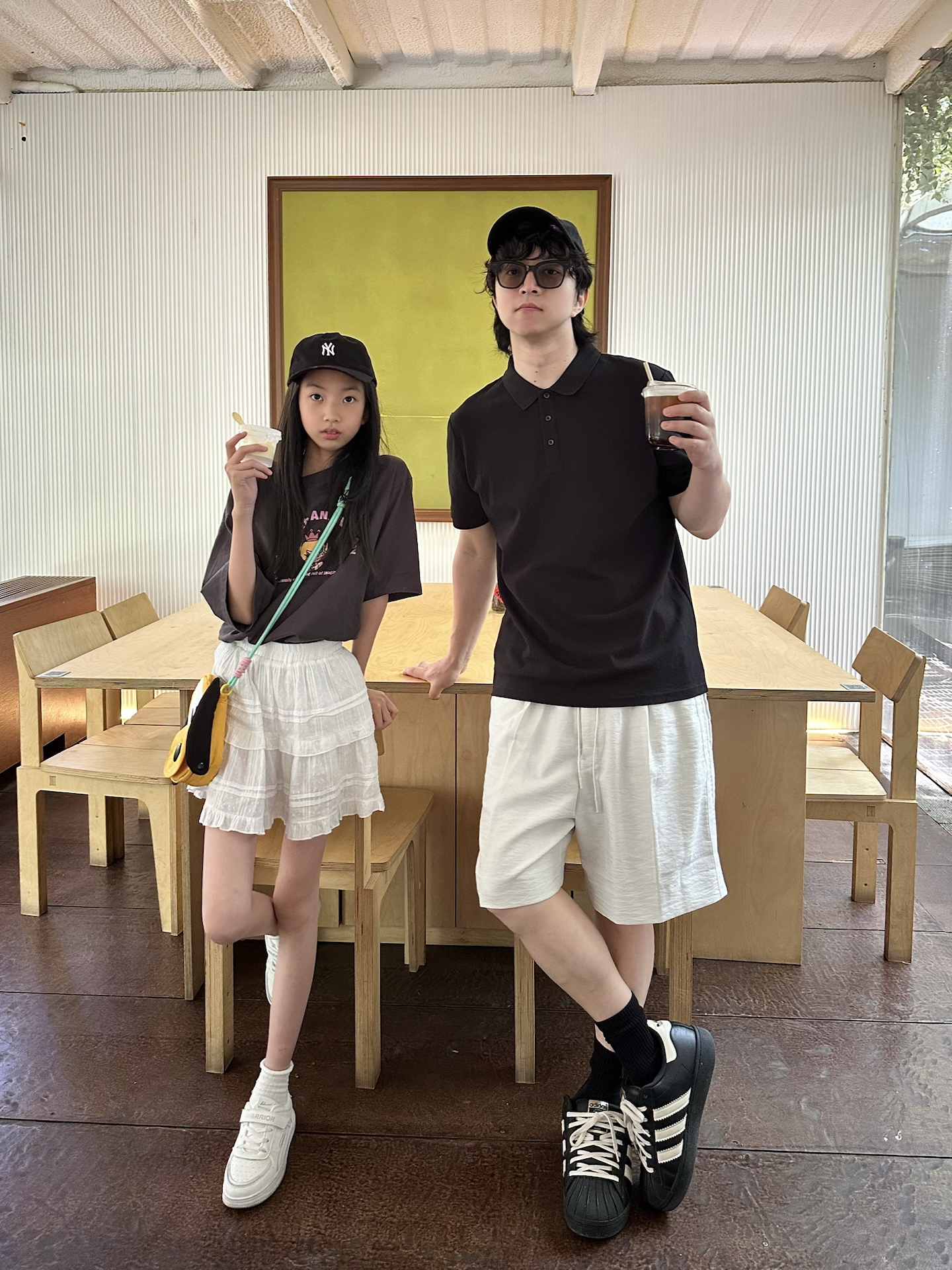 亲子时间🕒｜周末和妮子去探店的ootd☕️