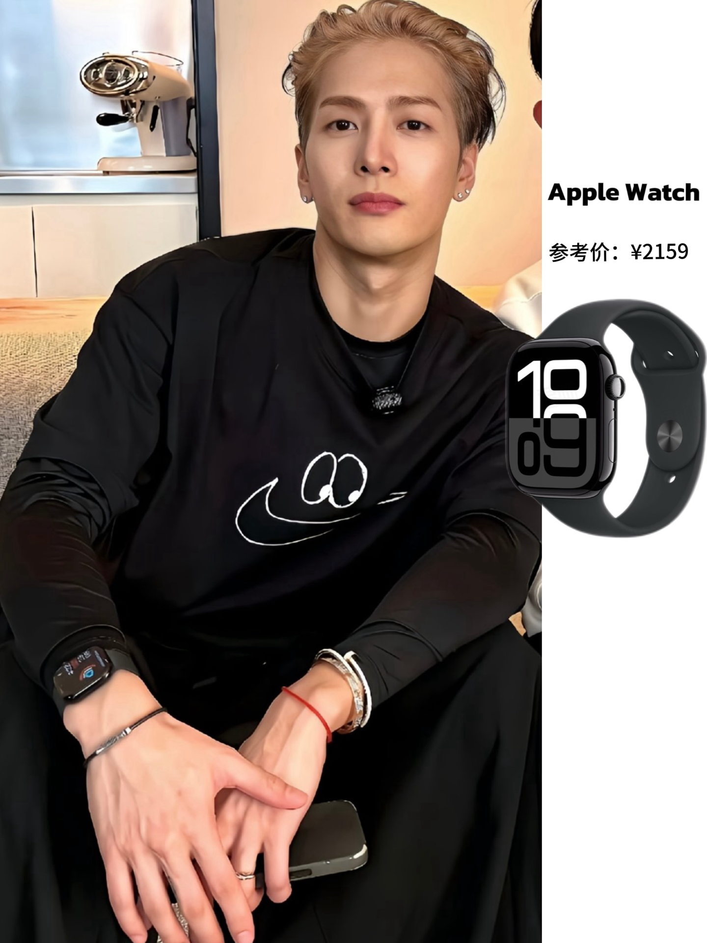 🎨是不是王嘉尔戴什么都好看！