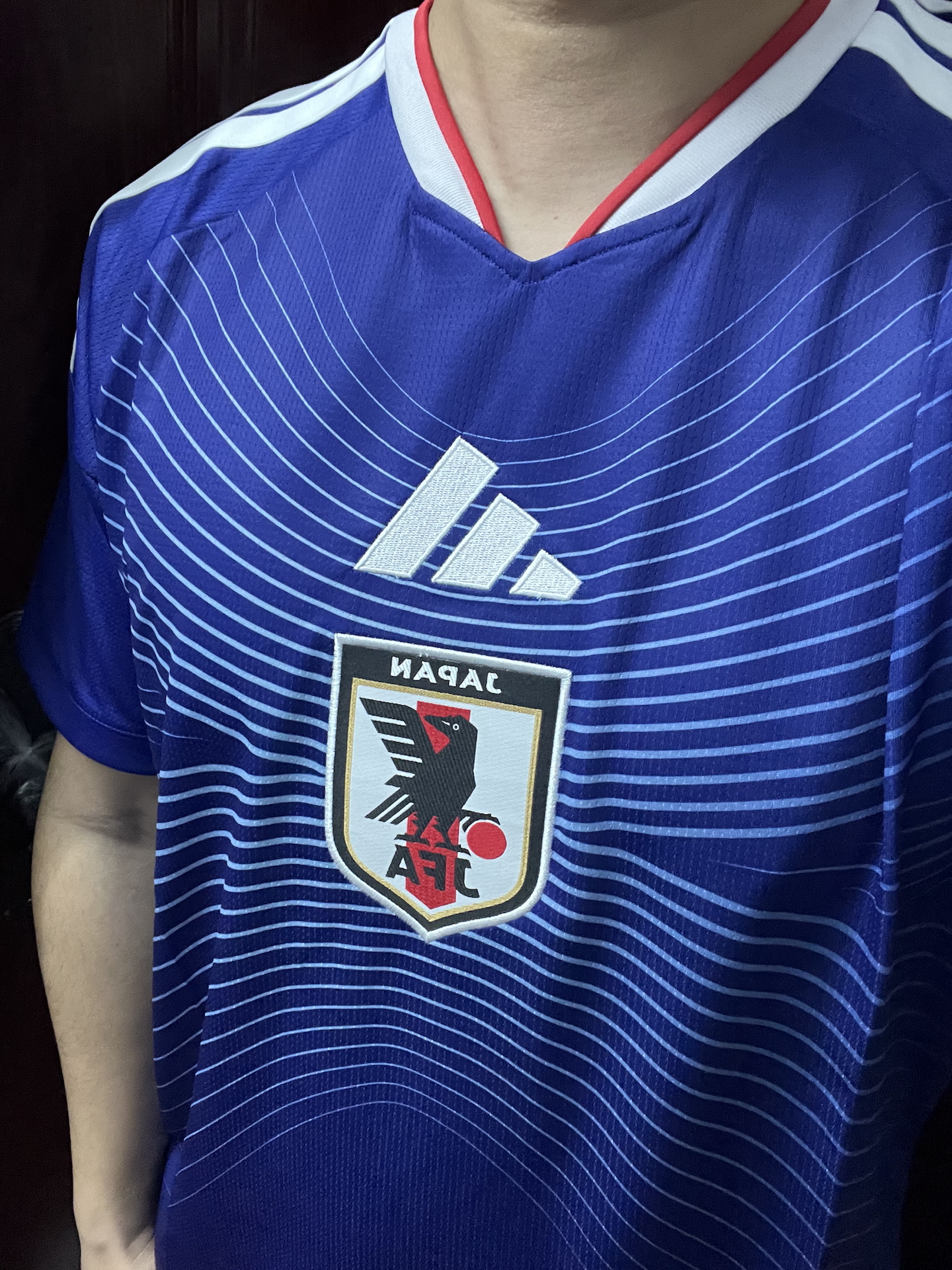 蓝调球服，透气有巧思⚽
