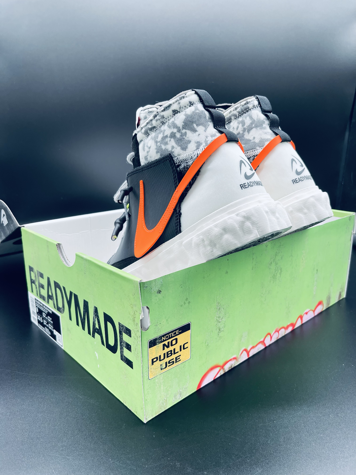 清凉球鞋晒出来｜Nike x Readymade Blazer迷彩橙太解暑🔥