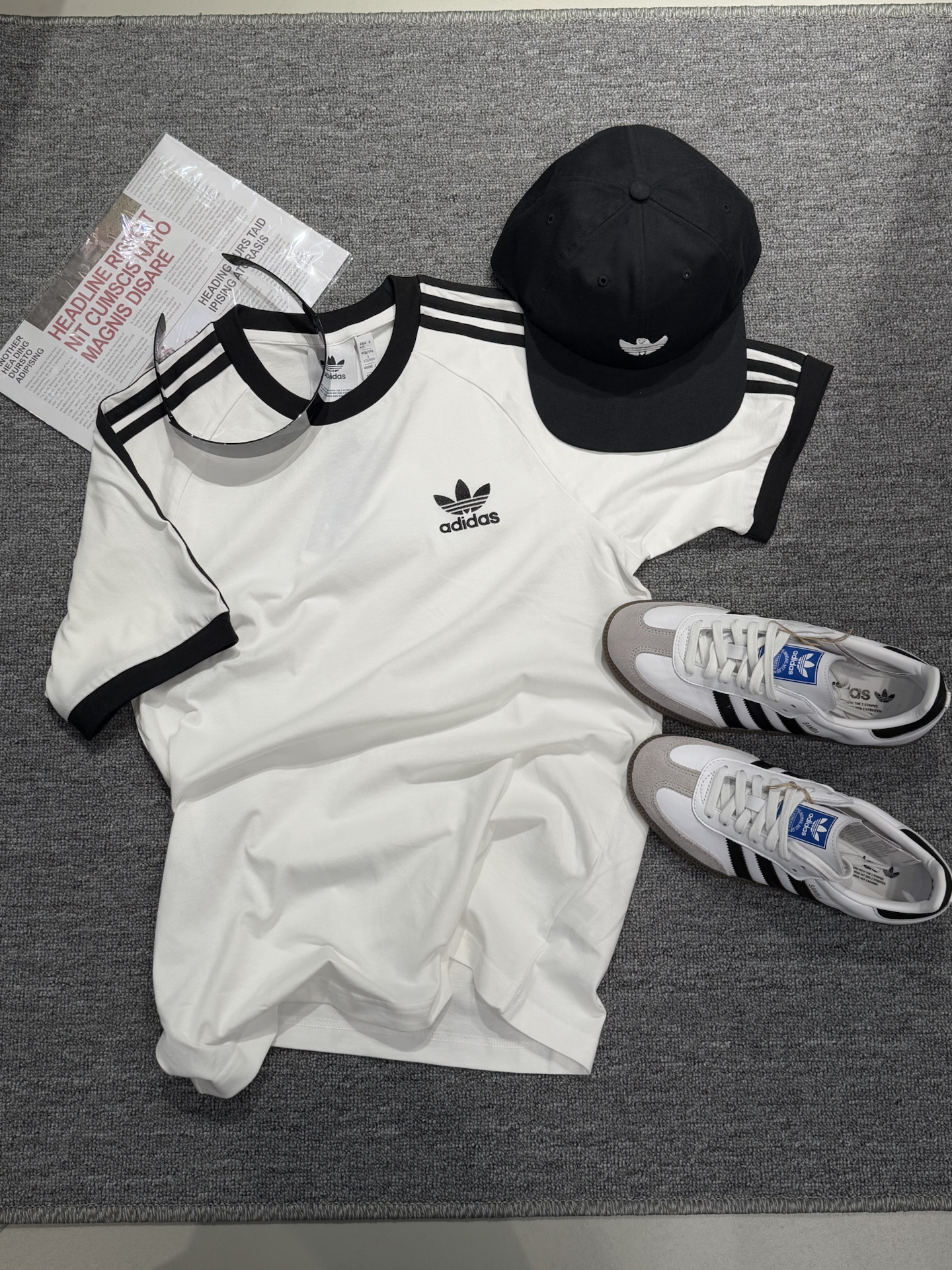 Adidas黑白配色🖤🤍简直是潮流界的“时尚单品”