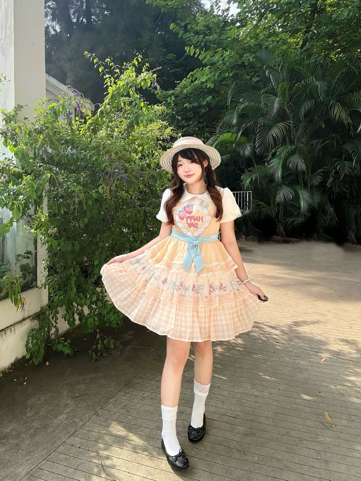 幸福就是把自己打扮成洋娃娃👒