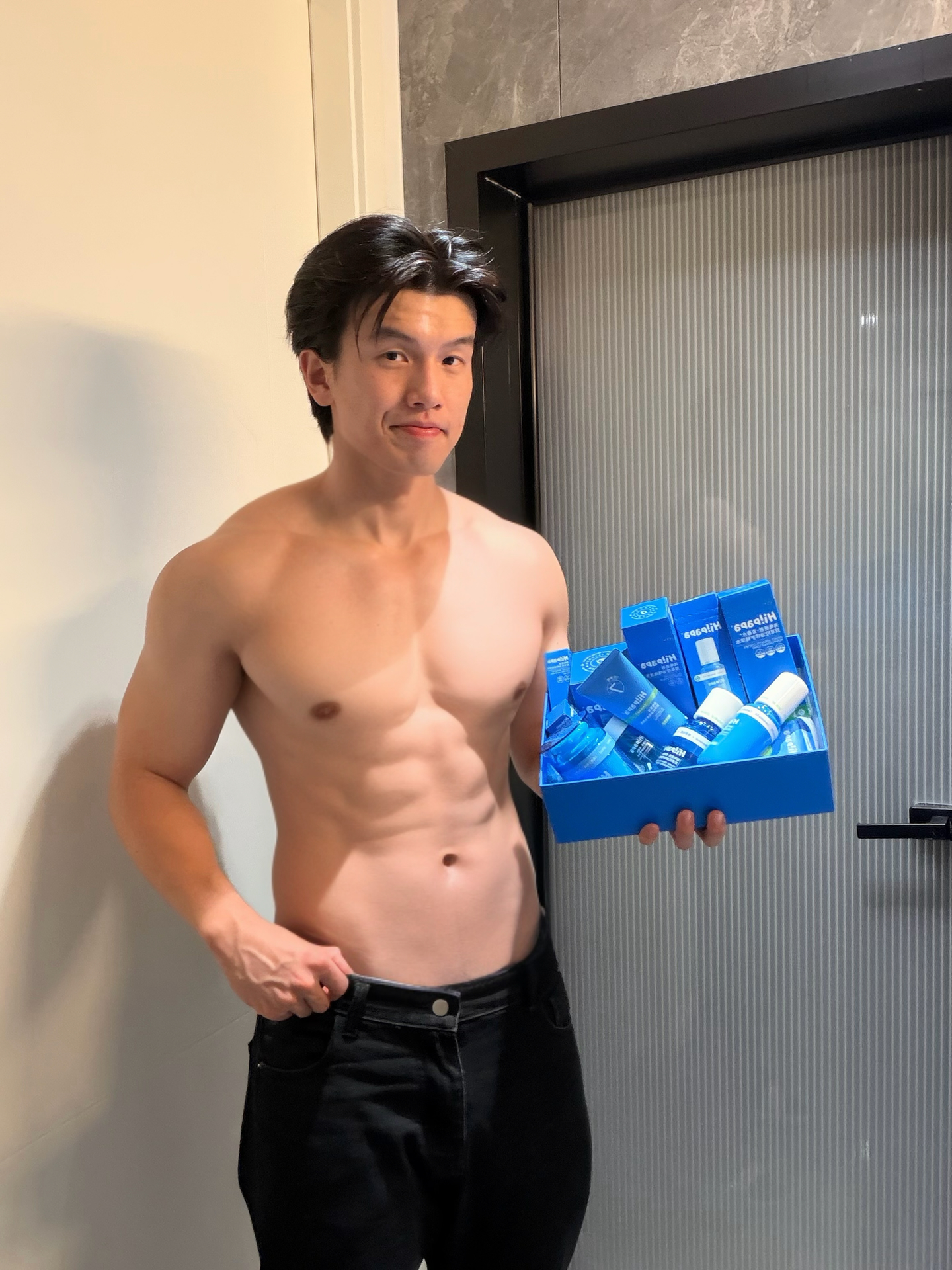 健身不光要练肌肉，脸干净了才是真的帅哇💪 