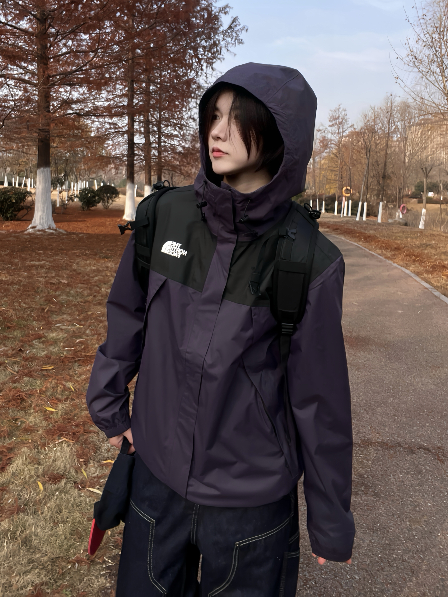 紫调TNF 户外松弛感拉满🤘🏿