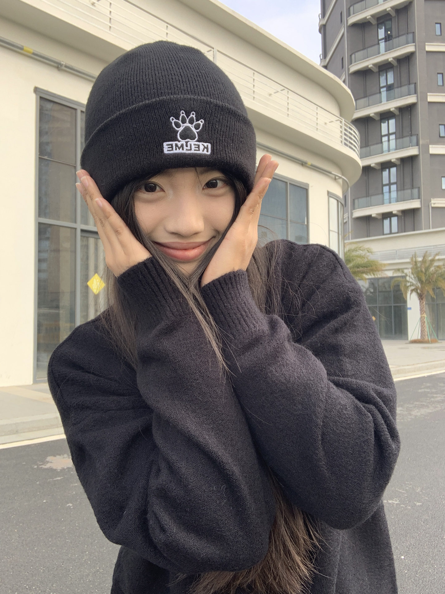 还是这种针织帽最舒服⬆️