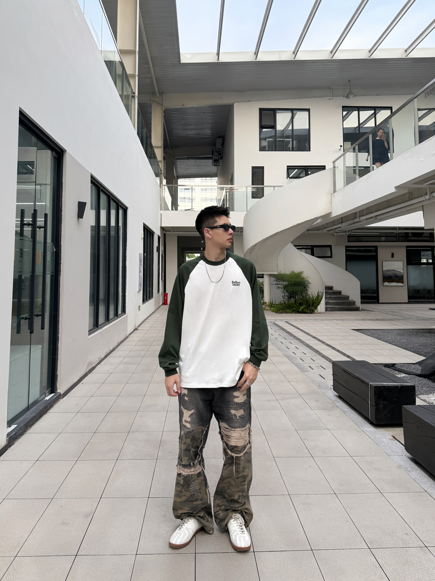 早秋插肩长袖|松弛感男生cityboy穿搭📸