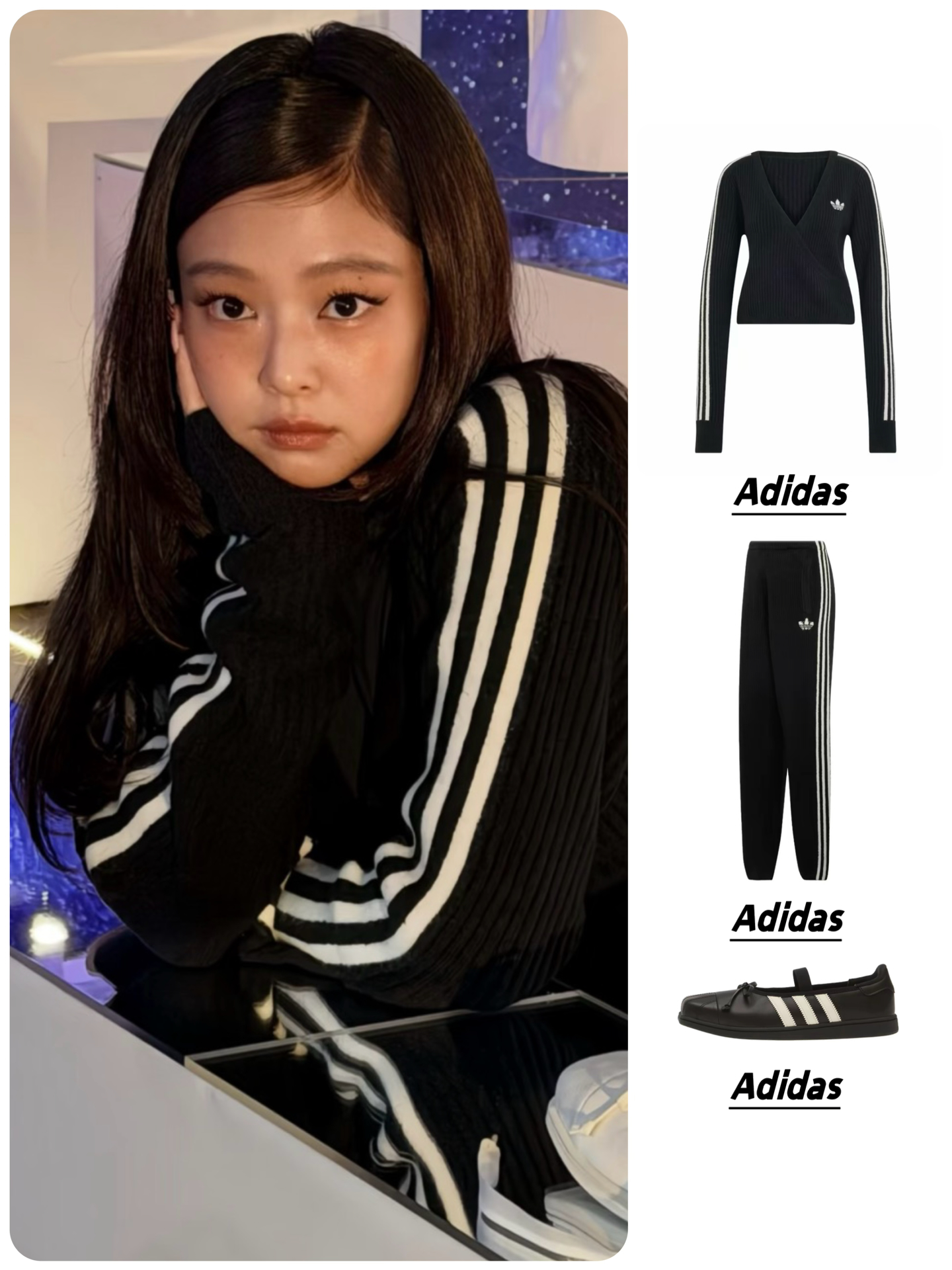 阿迪天使👼🏻Jennie出席洛杉矶联名活动