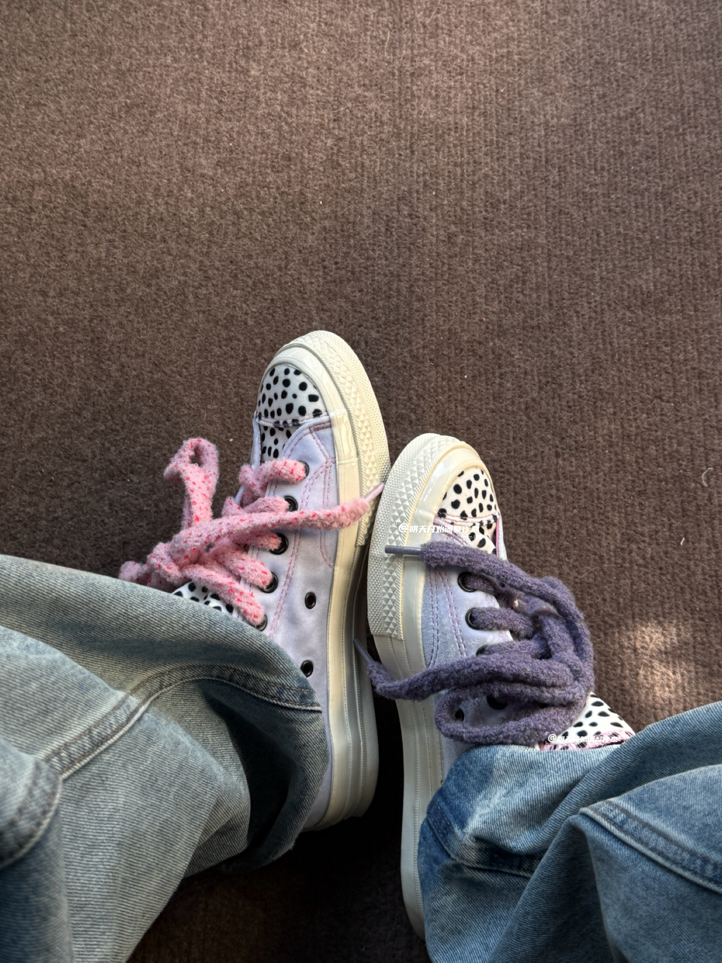 👾🎟鸳鸯波点匡威Converse？！啊啊好小众！！！