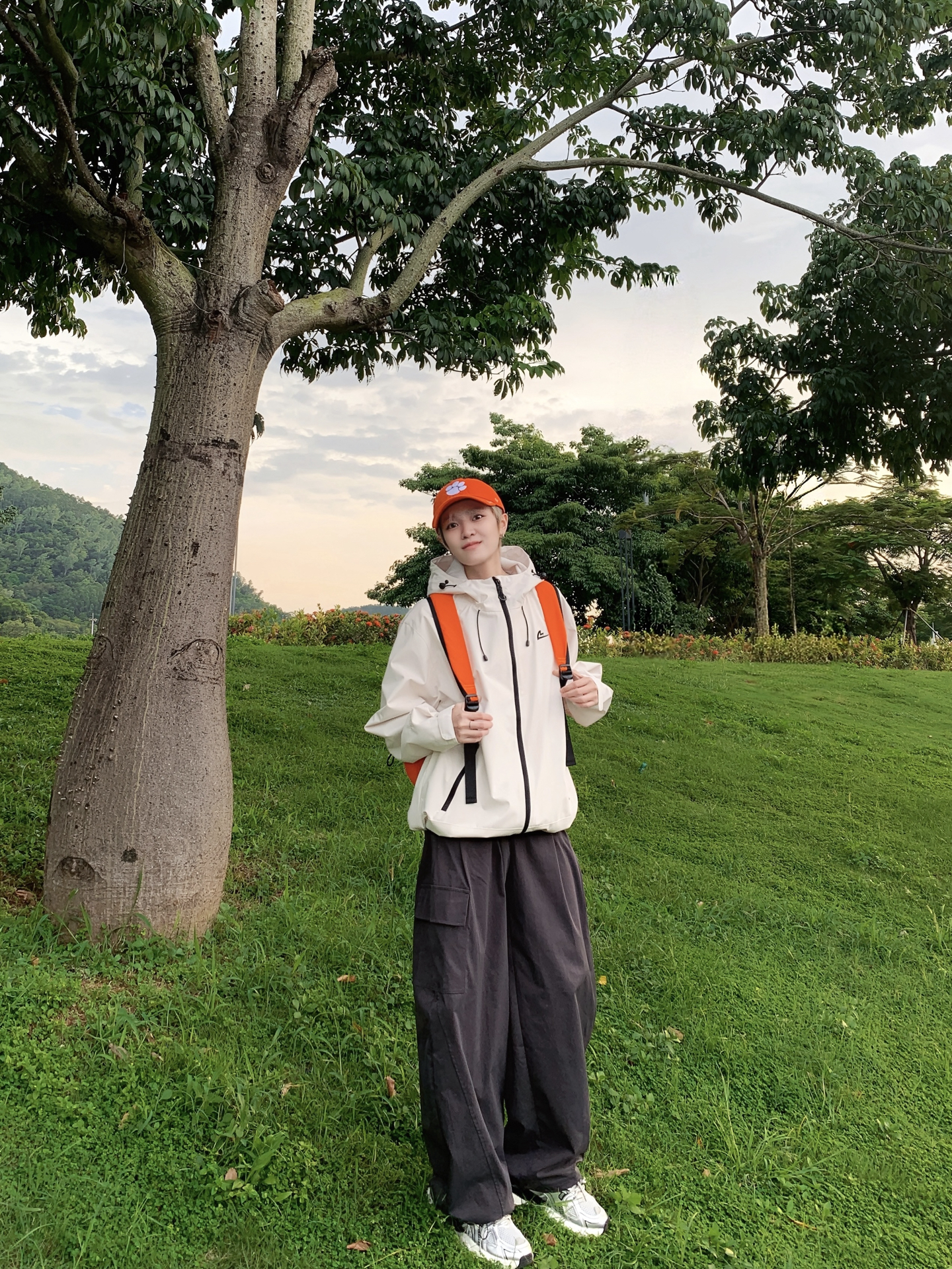少年感秋日运动风ootd