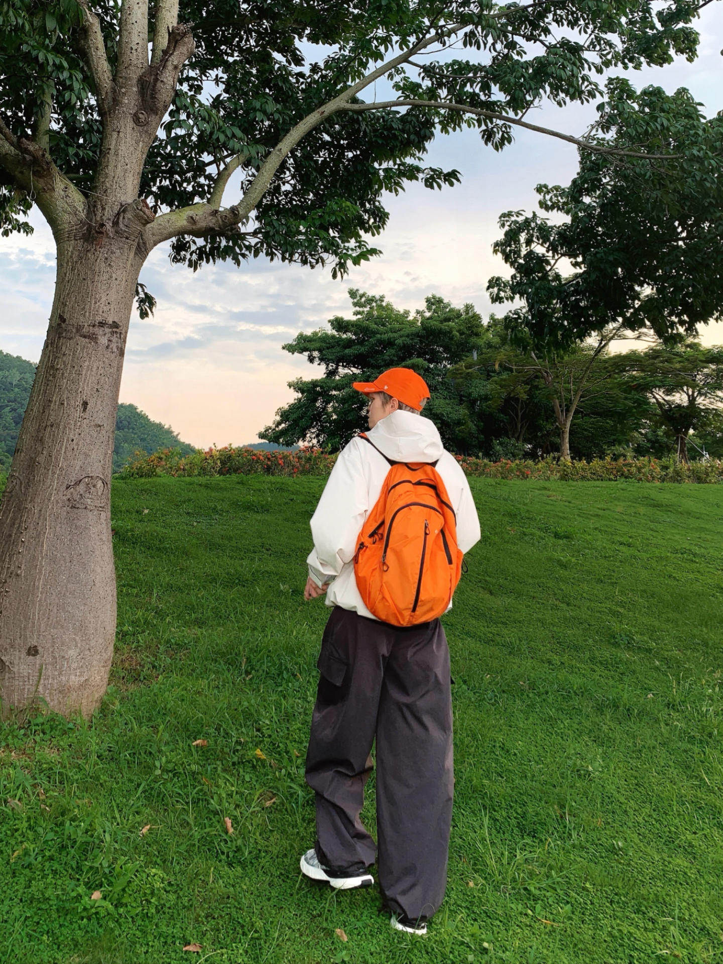 少年感秋日运动风ootd