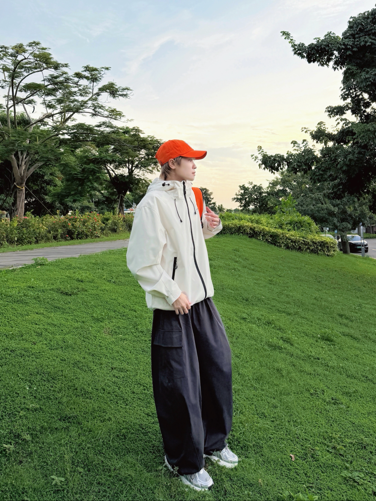 少年感秋日运动风ootd