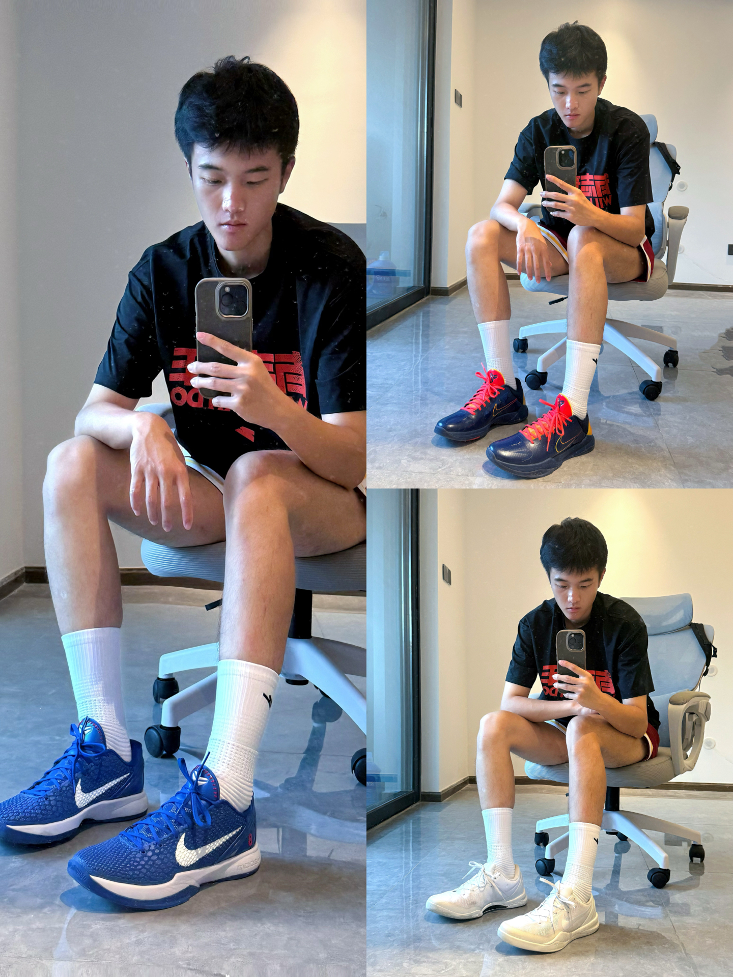 科比5/6/8,哪双是你最爱的?💗