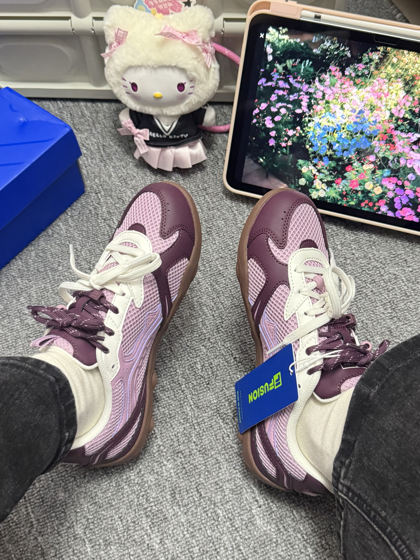 粉棕撞色德训鞋，甜酷少女感拉满🥰