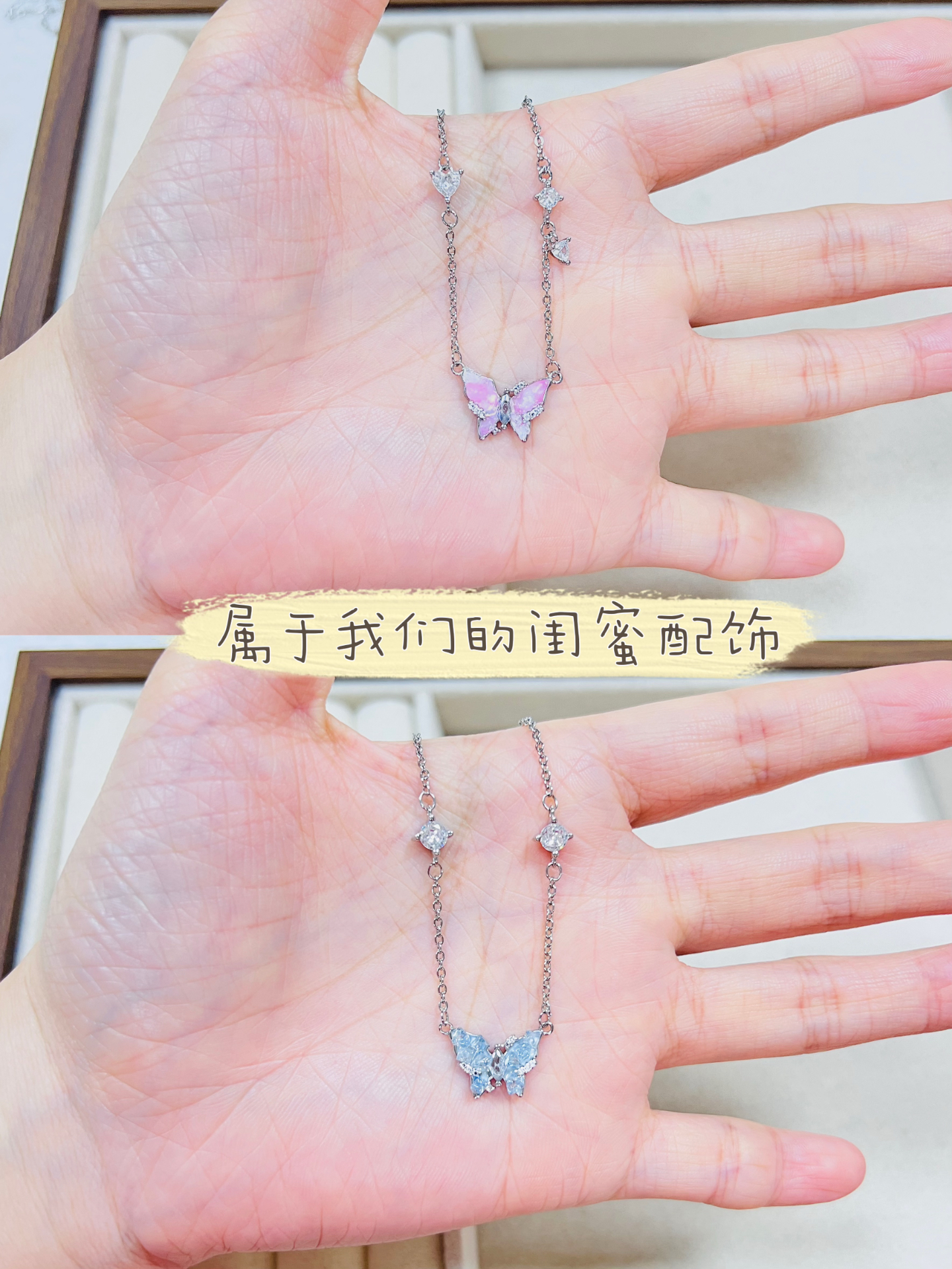 温柔感锁骨链，闺蜜送礼日常戴都合适