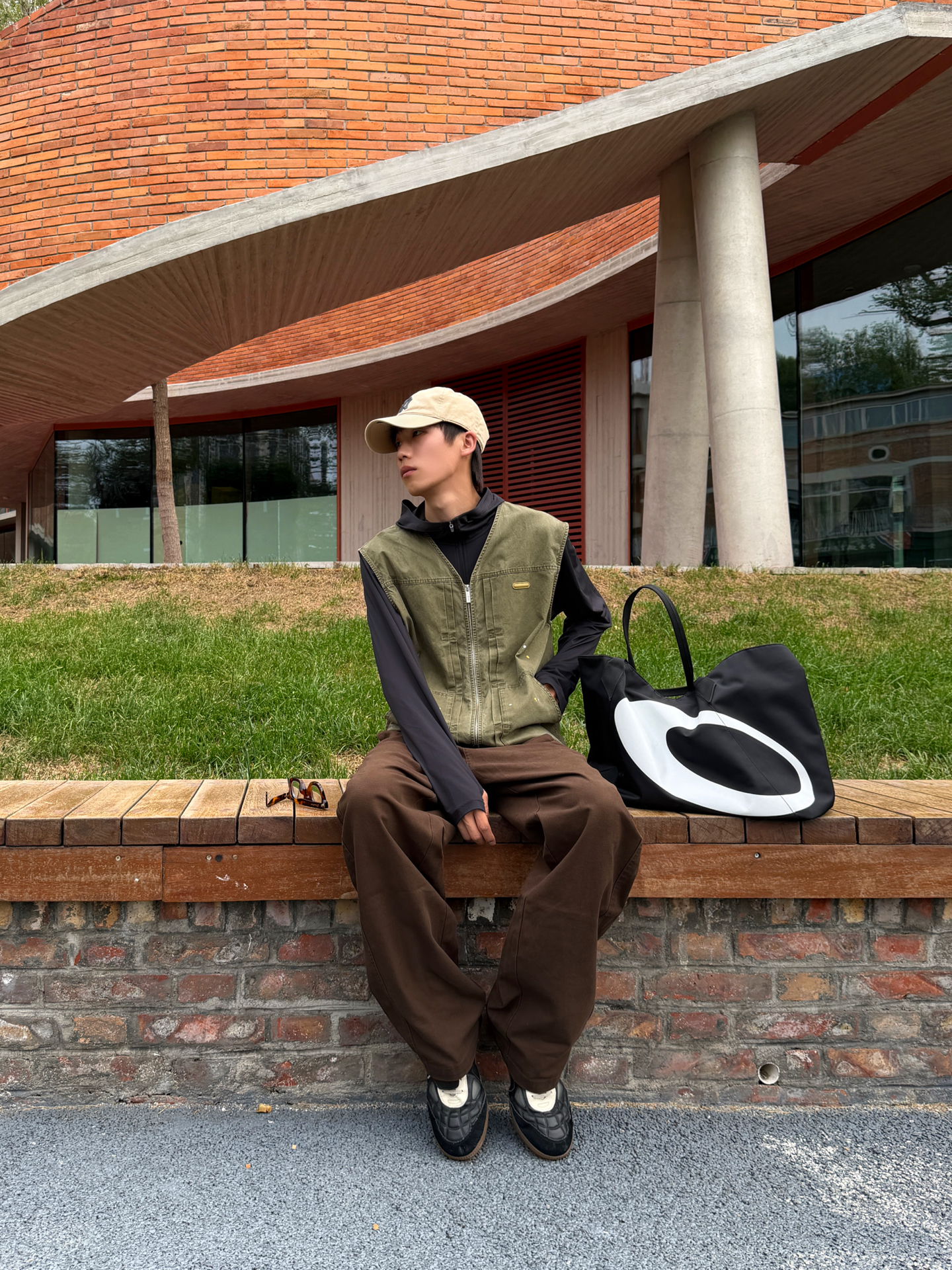 我和秋天搭上了🍂 棕色真的很有松弛氛围感