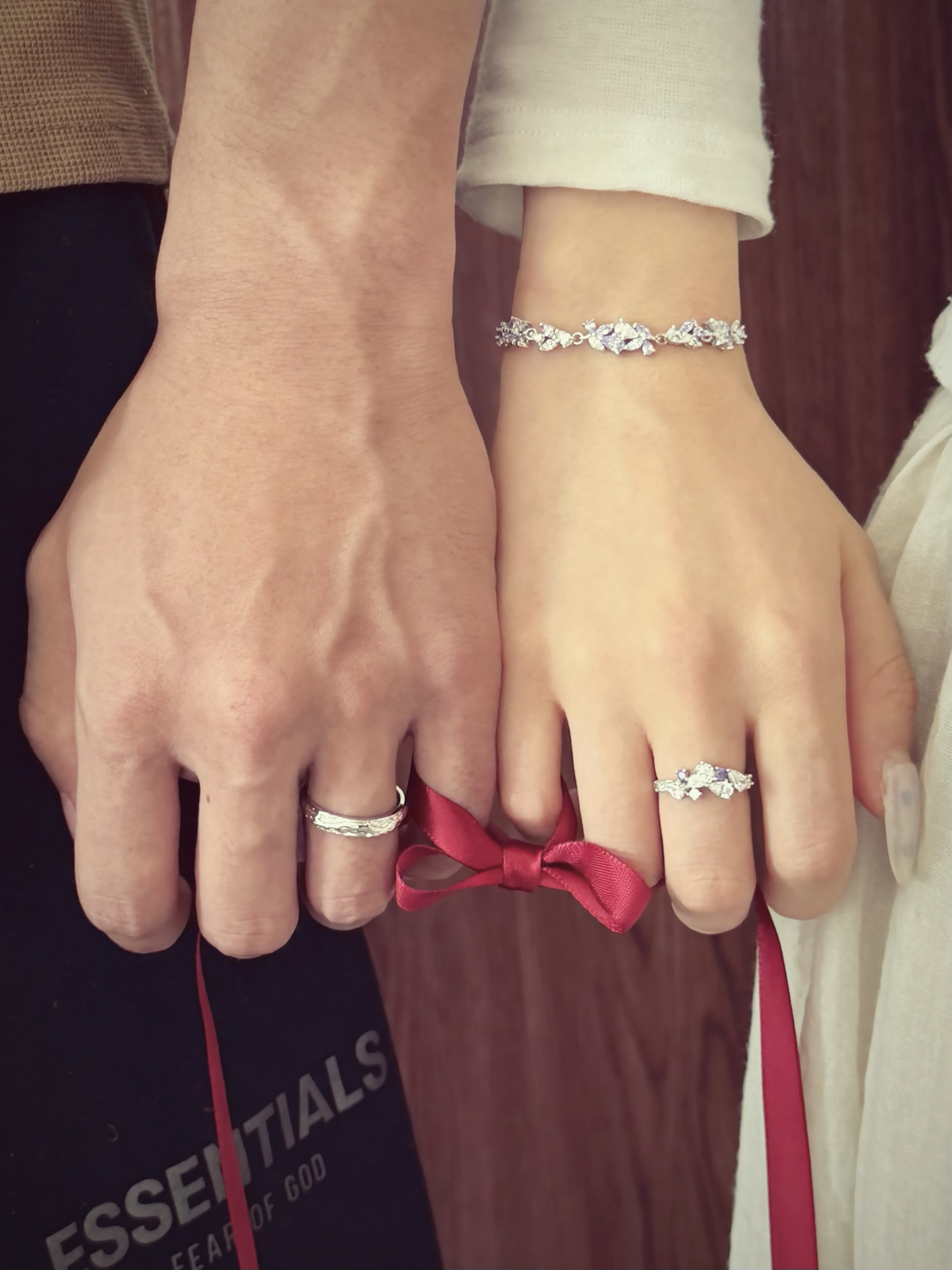 时光流转往复 戒指见证相逢💍
