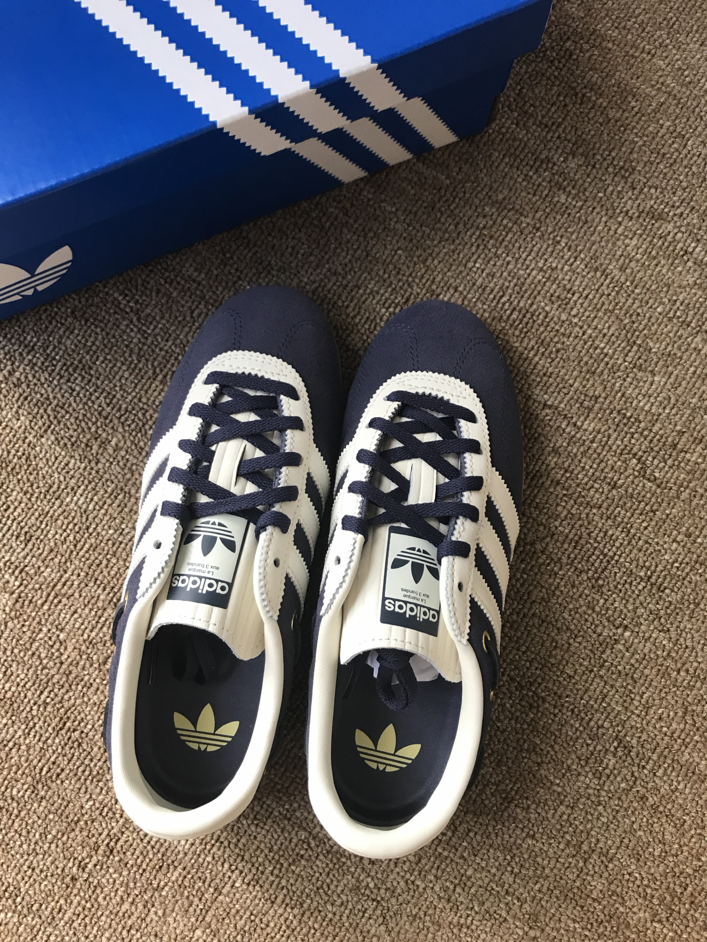 adidas Gazelle藏青｜复古氛围感拿捏🫶