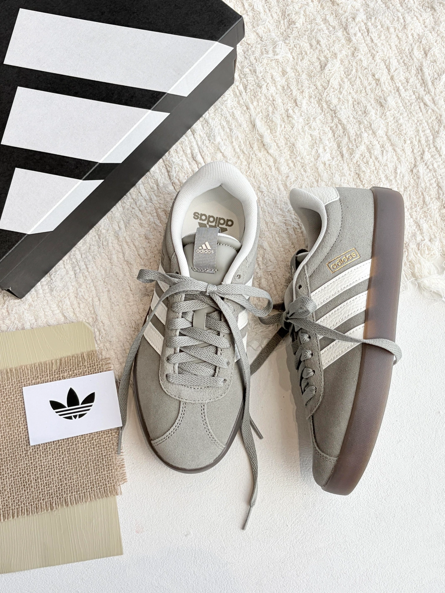 Adidas｜绿豆灰板鞋 清冷松弛chill感
