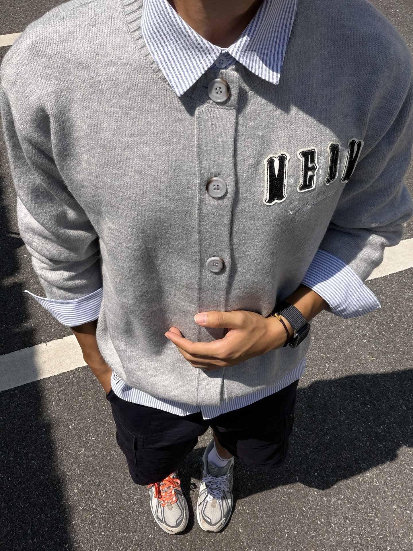 格雷系OOTD｜秋天就想穿得舒服一点