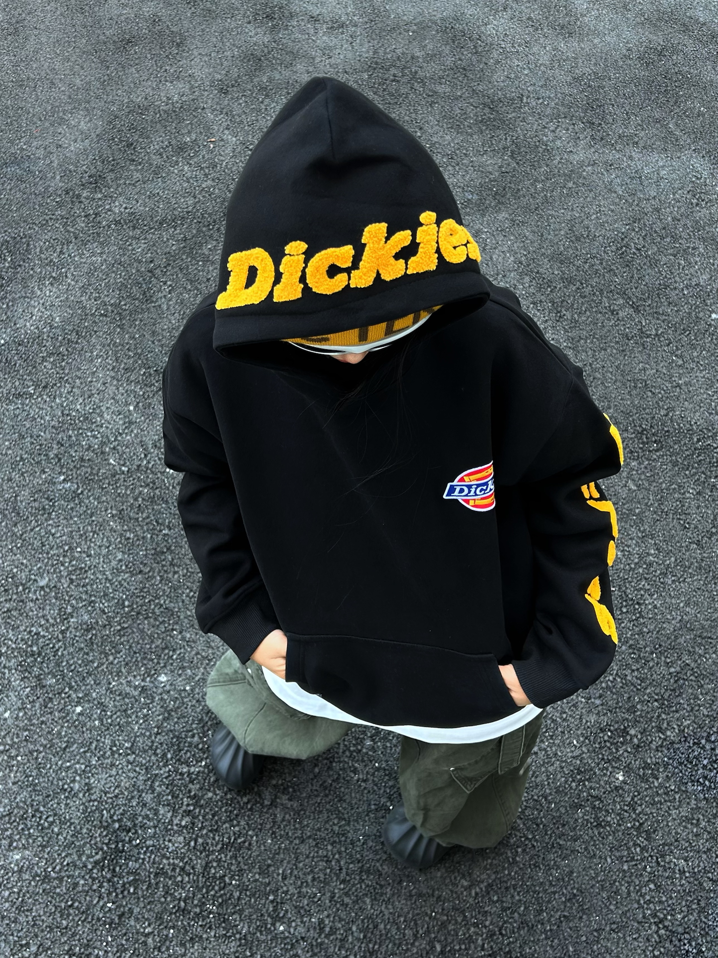 ⚫️🟡Dickies这件卫衣入秋也忒帅了！！