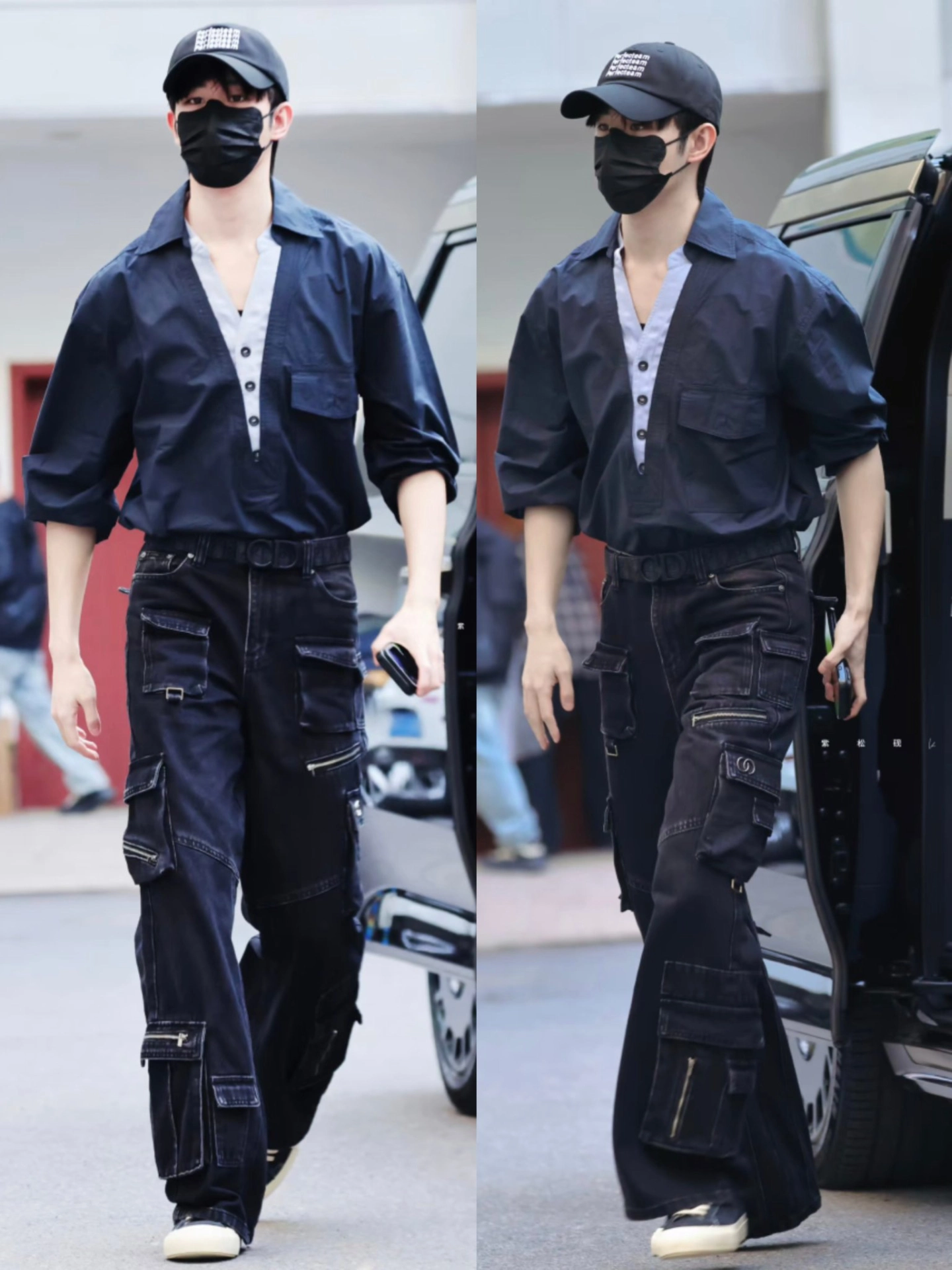 谁懂!田嘉瑞这套私服清爽又有个性